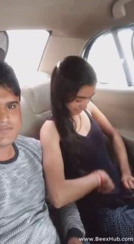 😍 Beautiful Indian Girl Sex In Car with Boyfriend clear audio and