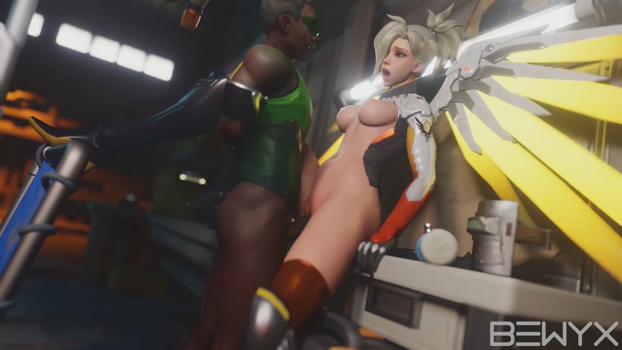 Overwatch Mercy R34-Webm Animation Exclusive