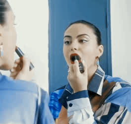 Camilla Mendes getting ready | Scrolller