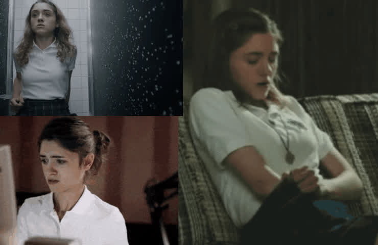 Natalia Dyer Masturbation Scenes From Yes God Yes 2019 Scrolller 2295