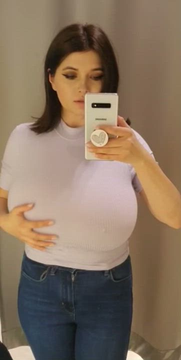 Naturally Huge Tits Are The Best Scrolller