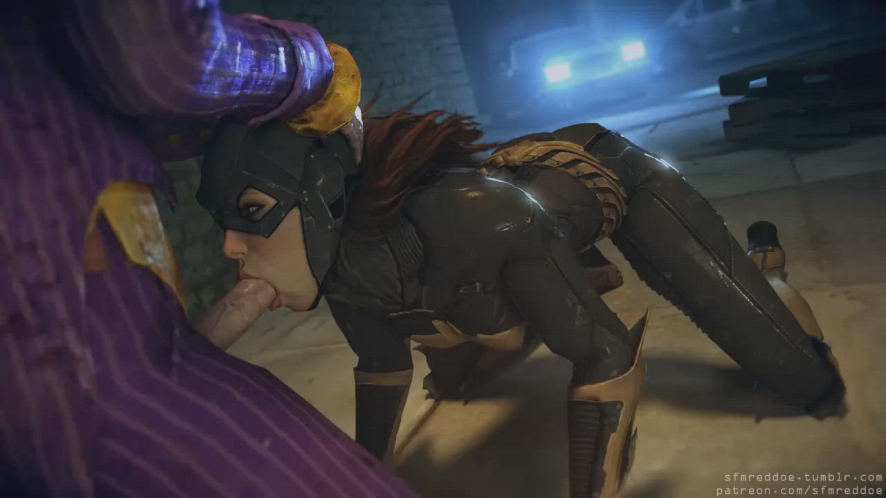 Batgirl face-fucked (RedDoe, Evilaudio) Batman, DC 