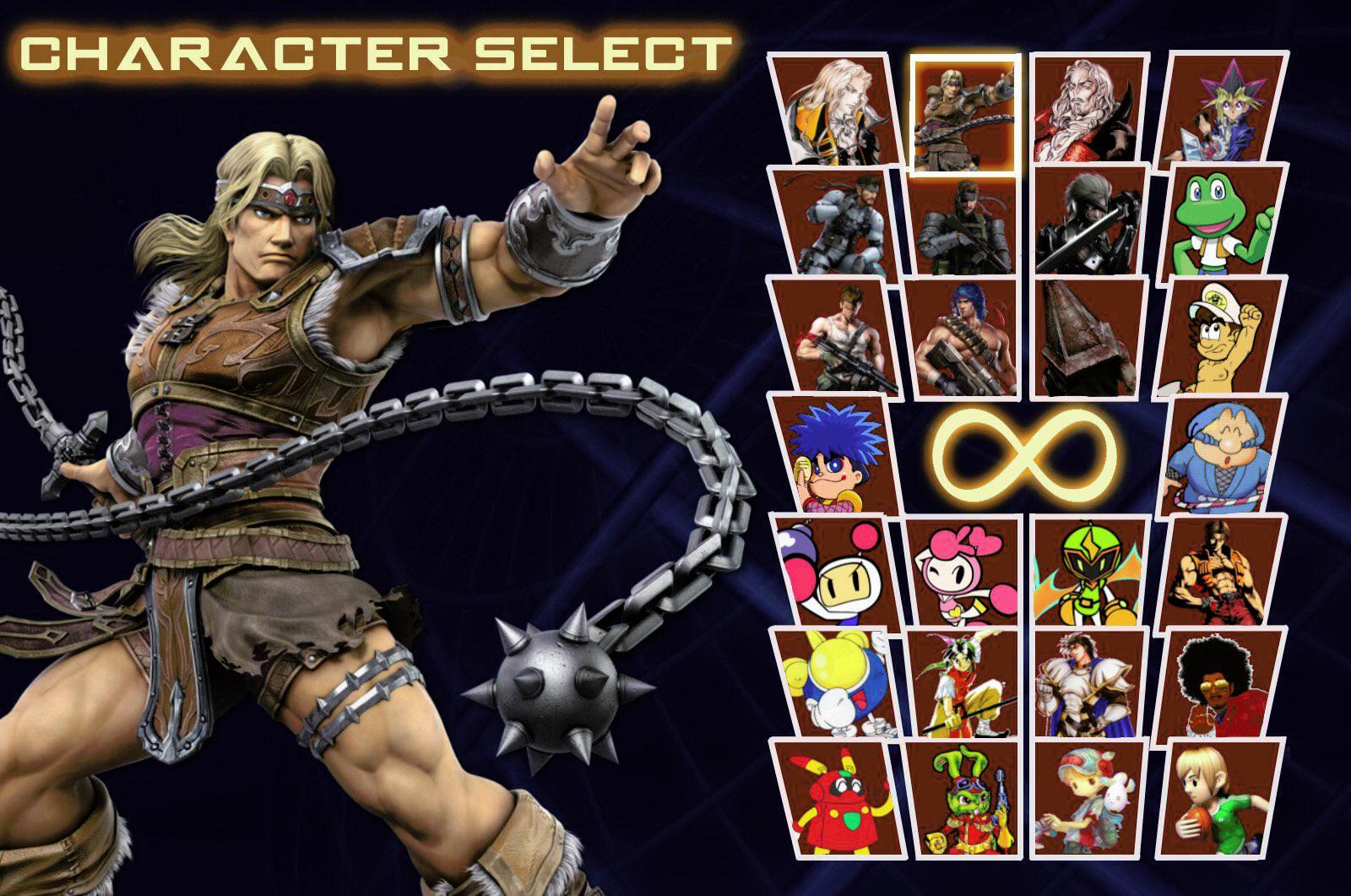 A Konami fighting game roster I made | Scrolller