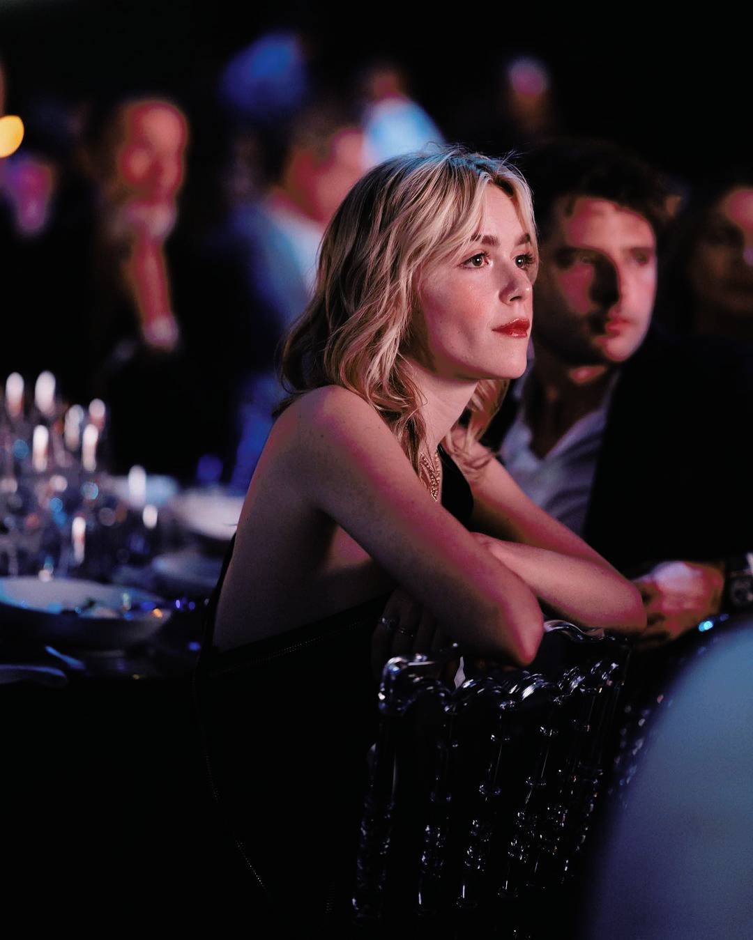 attending UNICEF and LuisaViaRoma's 2022 Winter Gala Dinner in St