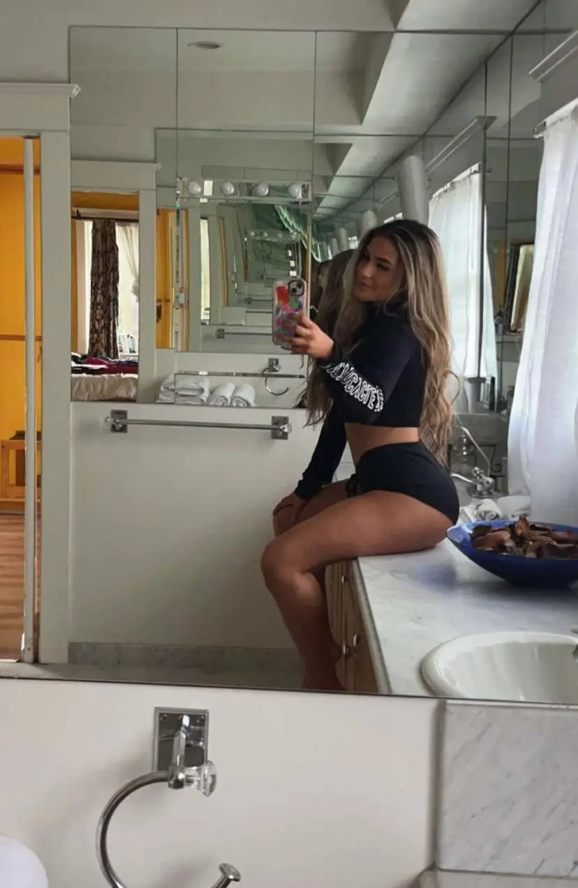 Cam Cordova sitting on that sink is a view | Scrolller