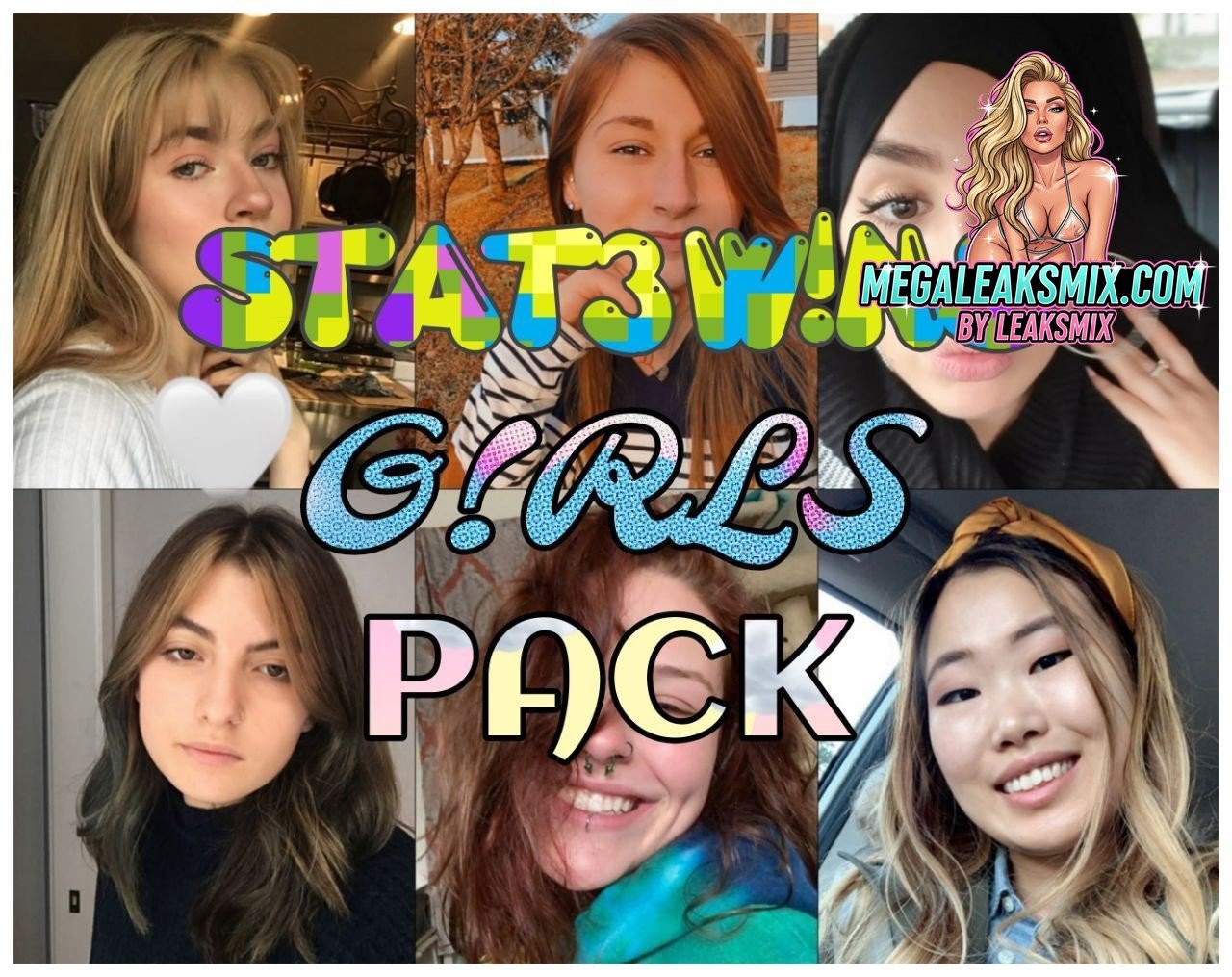 Stat3WNs – Hlb 4Lbums – Sn4PwNs – C3L€Bjar€D GRls Pack- Stw558 Onlyfans