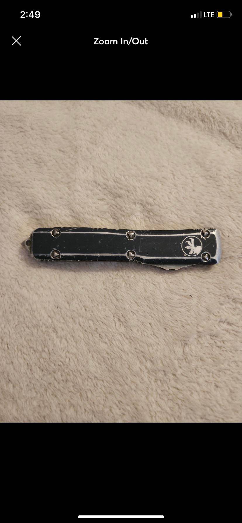 Does the look legit? I don’t have a blade pic because this is the only