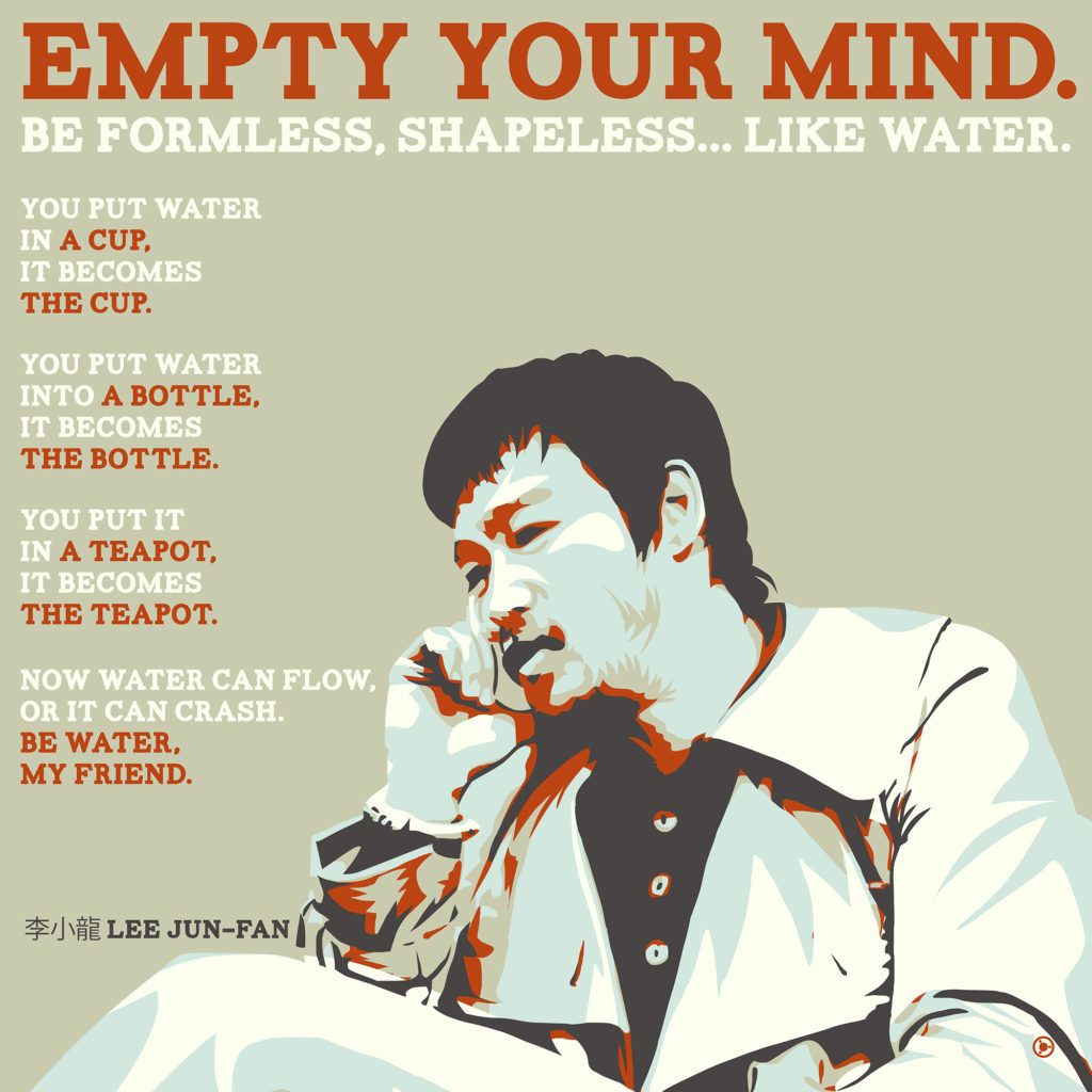 Be Formless “Empty your mind, be formless, shapeless… » - Bruce Lee (Happy Birthday ...