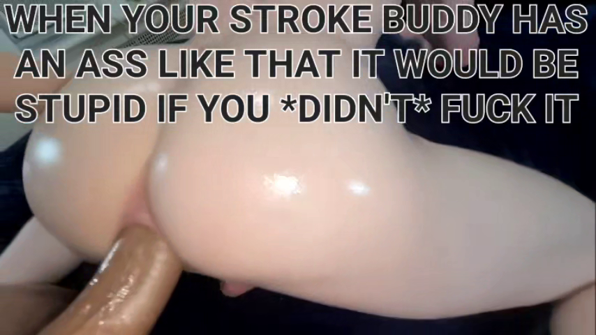 Stroke buddys ass is perfect