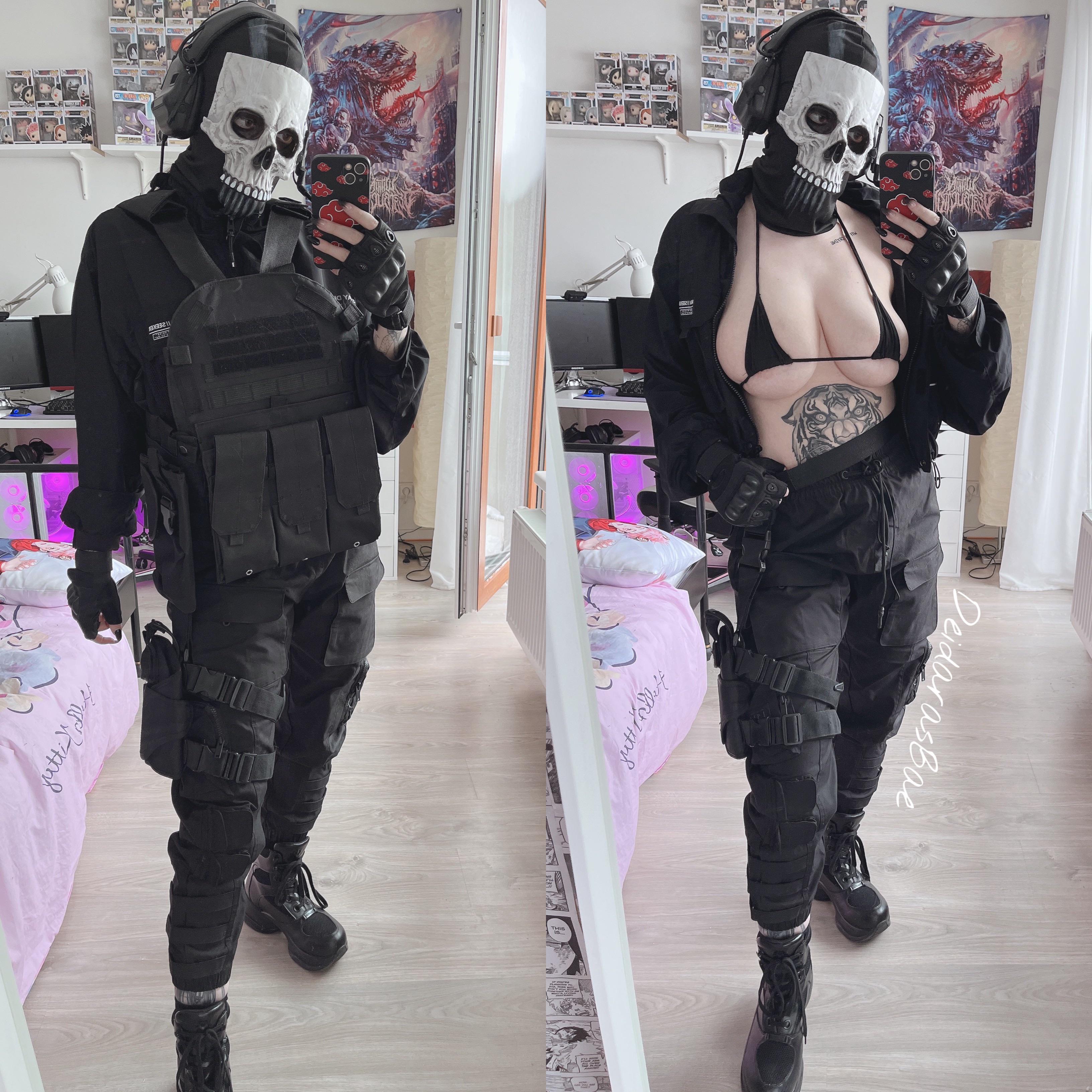 Ghost from COD by DeidarasBae | Scrolller