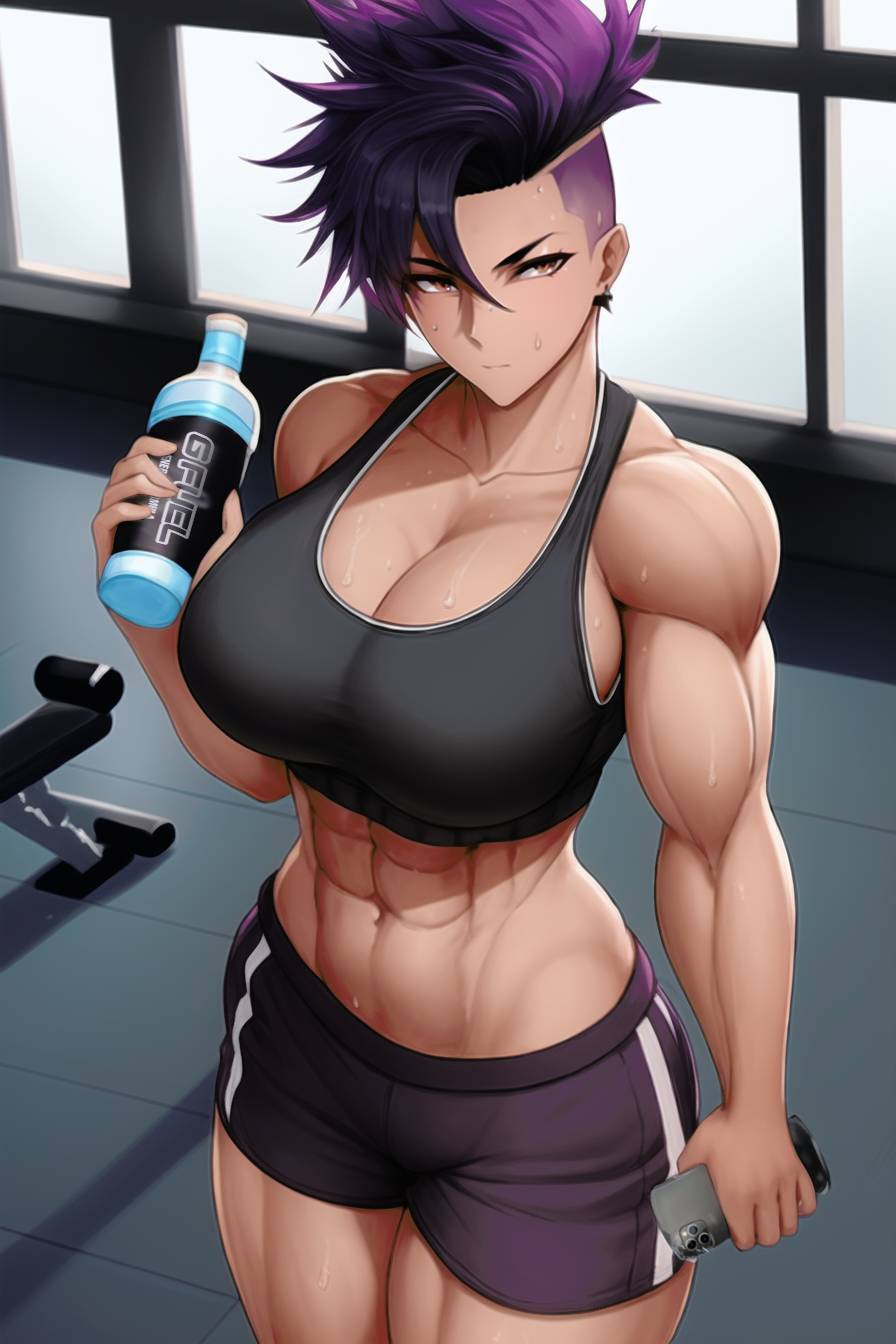 Female Muscle Escort