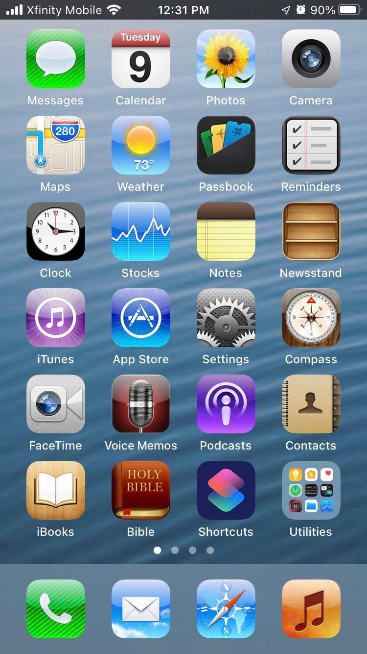 IOS 6 Homescreen Remade With Shortcuts | Scrolller