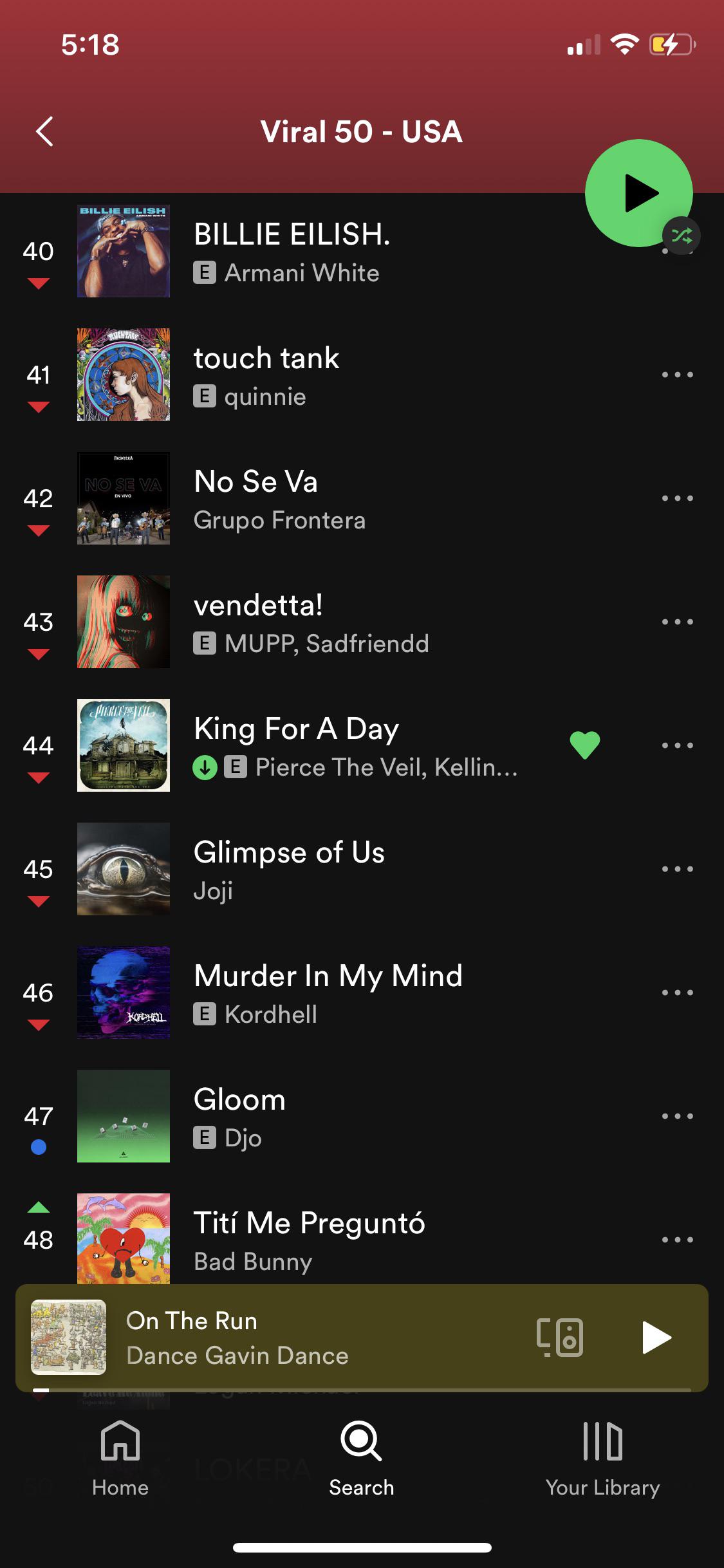 king-for-a-day-is-44-on-the-top-50-usa-spotify-right-now-scrolller