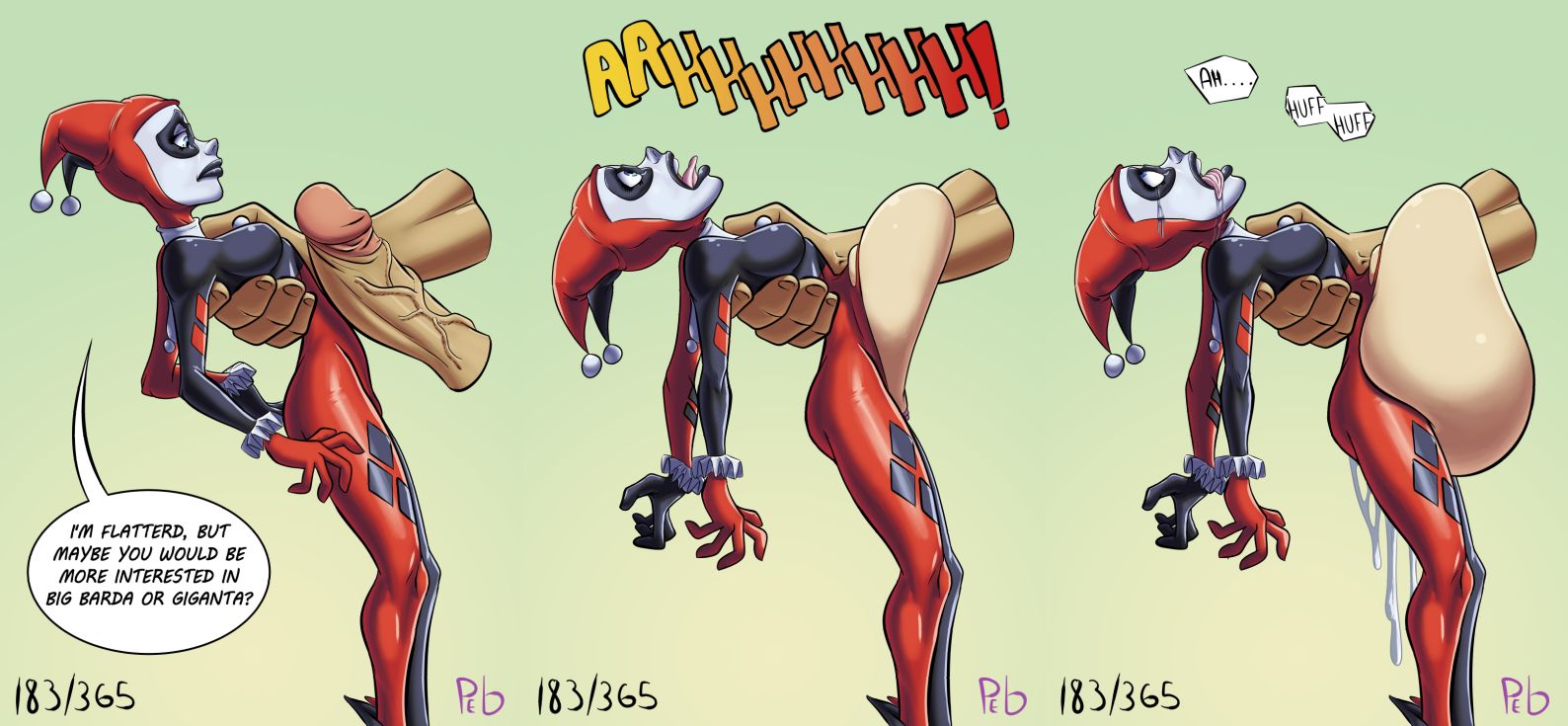 [MF] Harley meets her biggest fan (purpleeyebags) [DC Comics] .