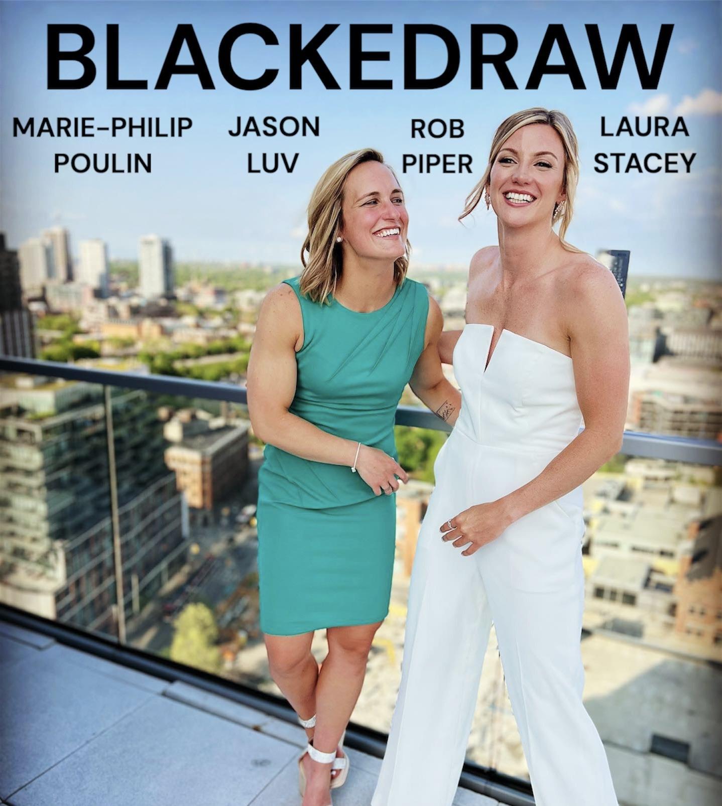 Marie-Philip Poulin And Laura Stacey - BLACKEDRAW (Married Canadian ...