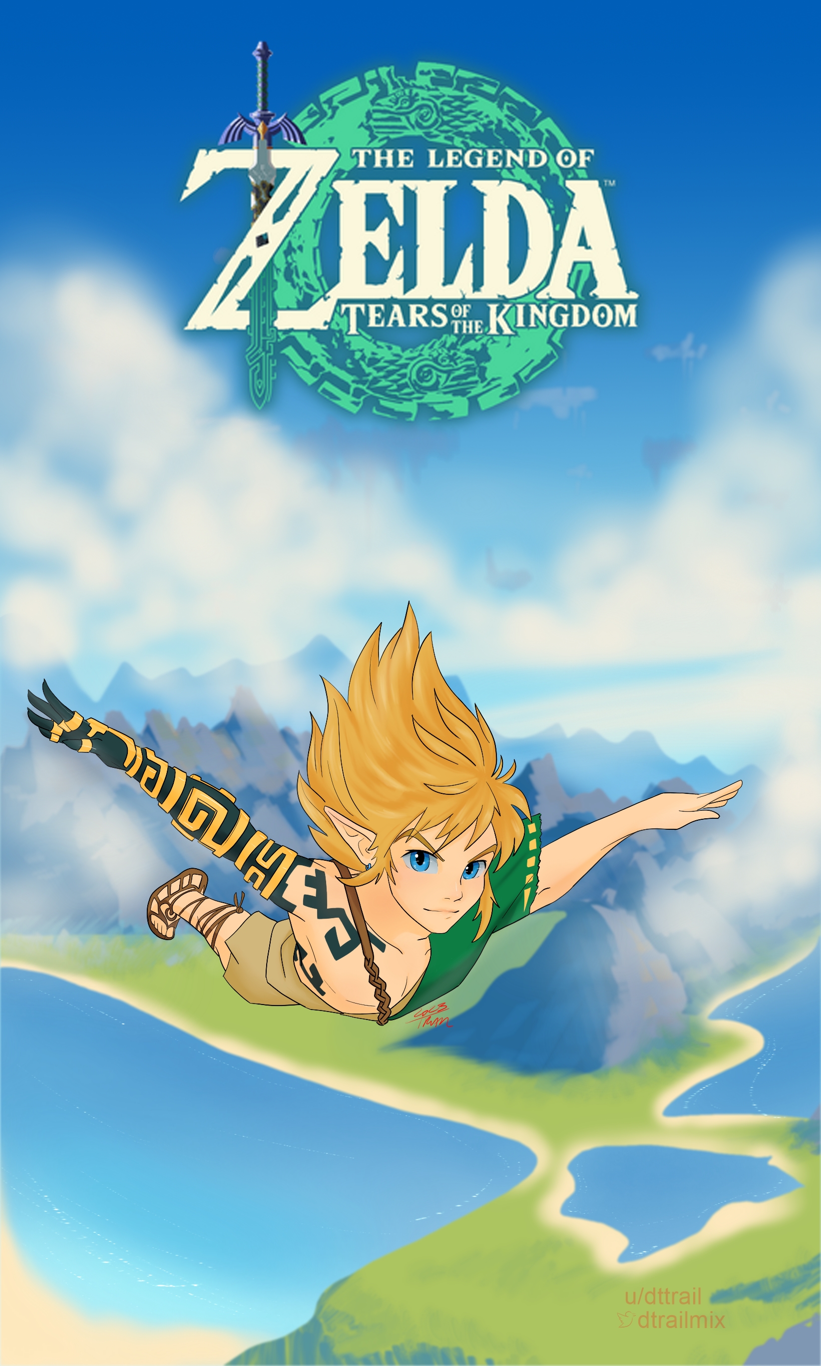 My fanart of Link in his ancient tunic. Enjoy! | Scrolller