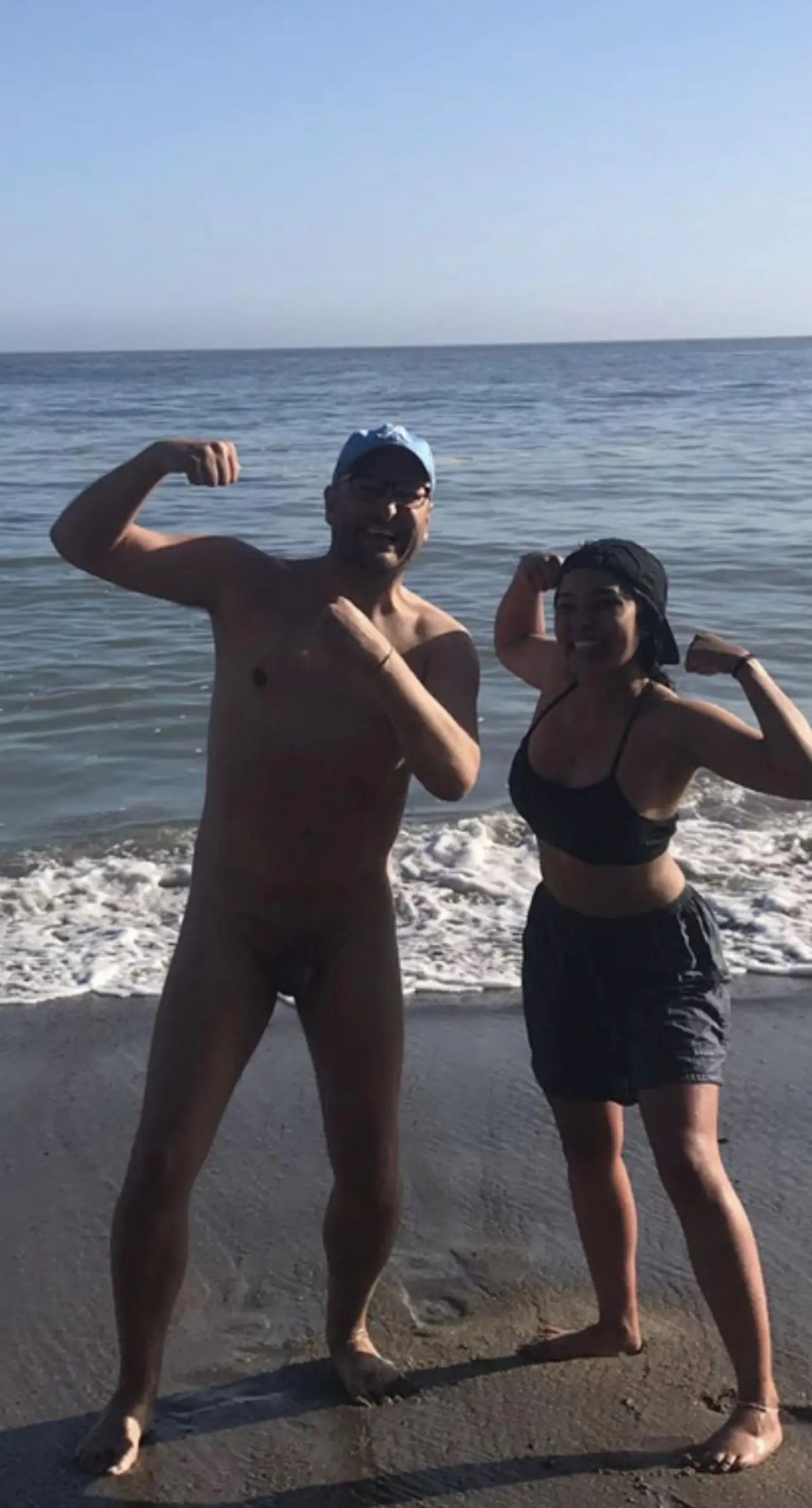 New friends at the beach