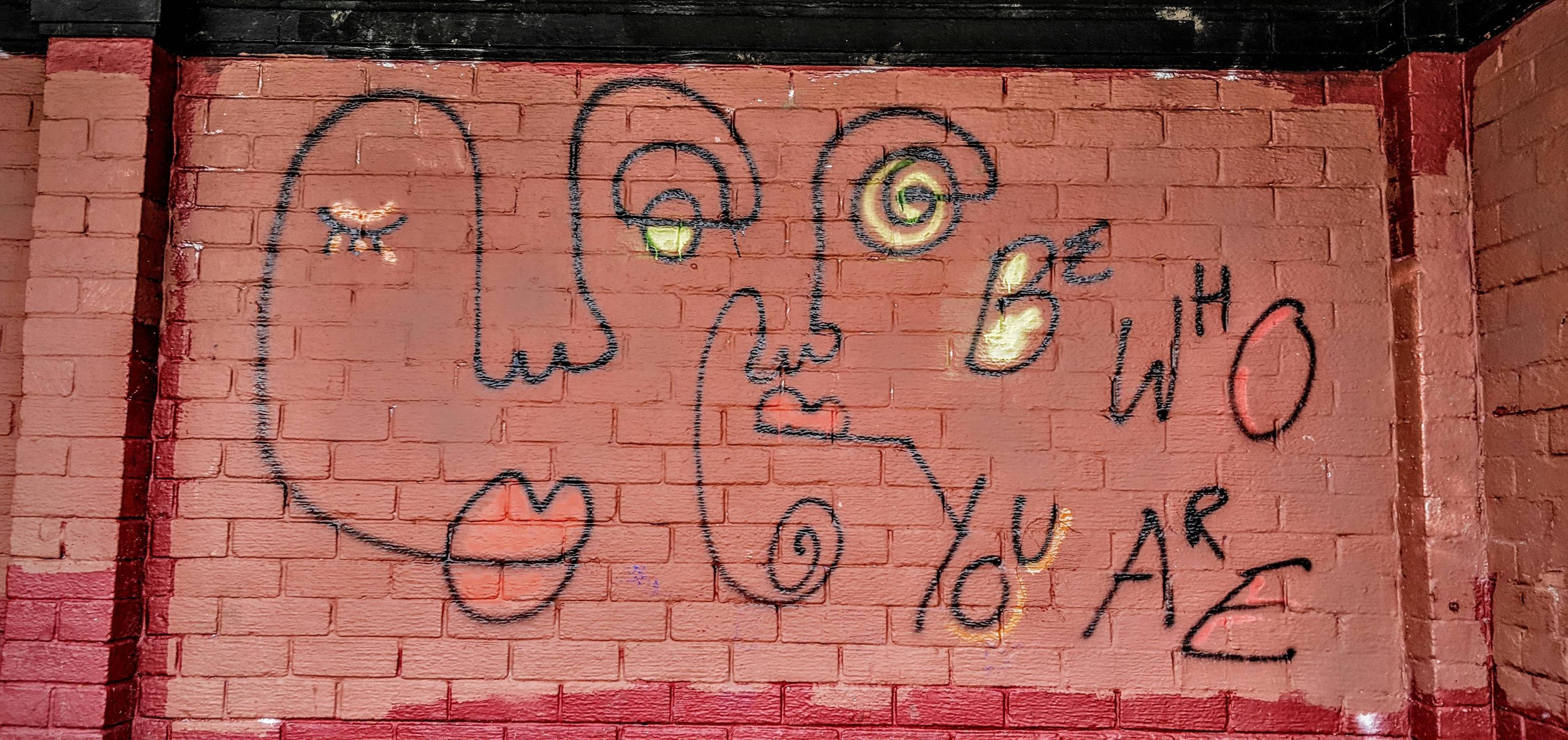 Positive graffiti in Barshaw park | Scrolller