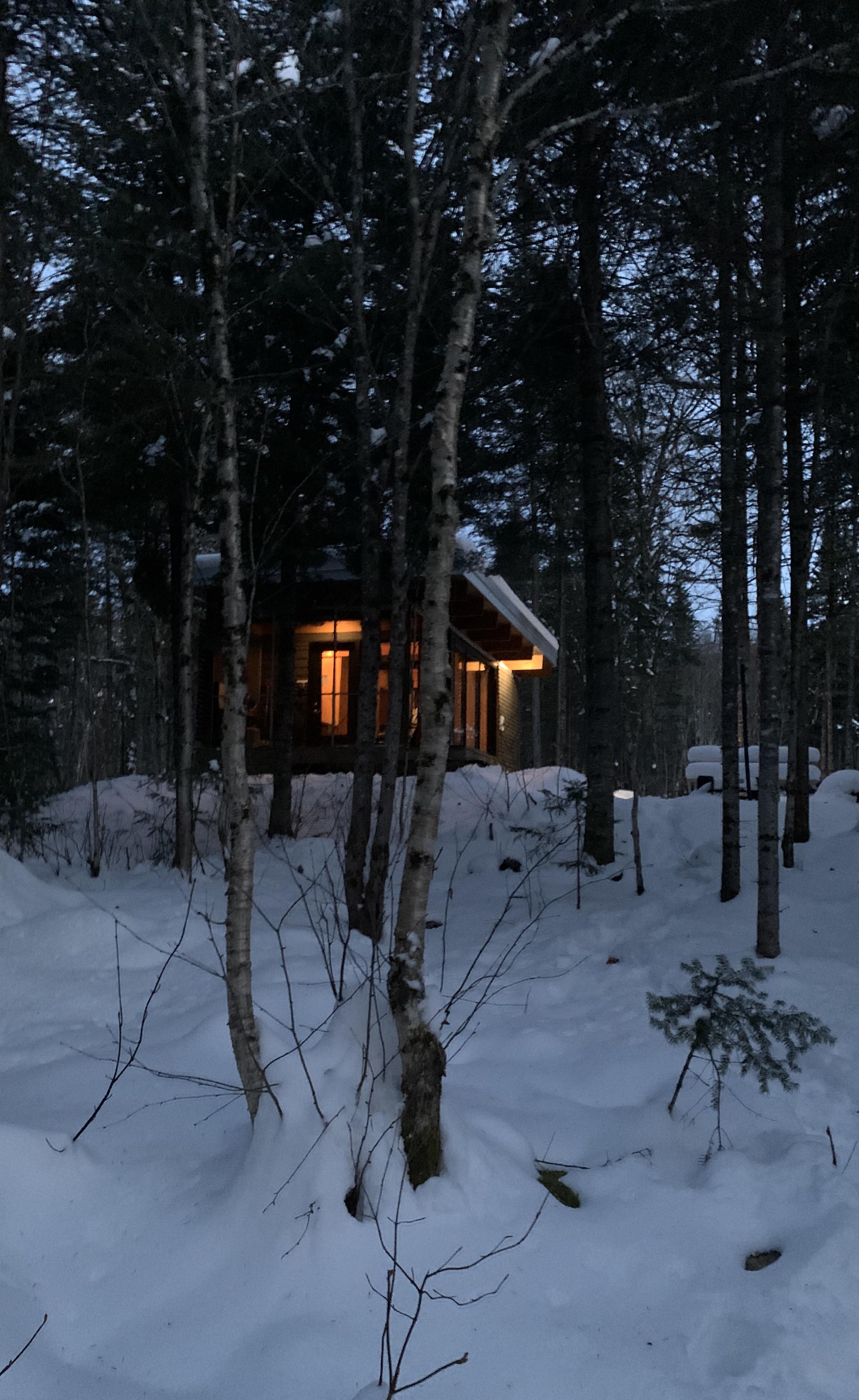 Secluded winter getaway in Northern Québec ️ ️ ️ | Scrolller