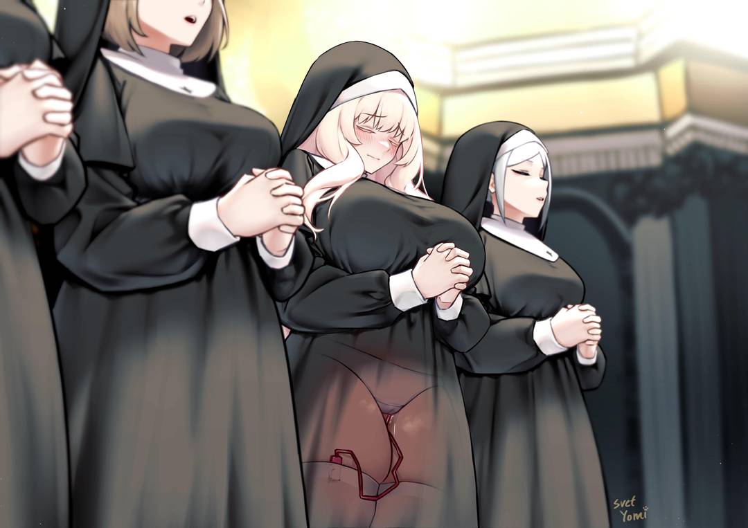 Sexy Anime Nun
