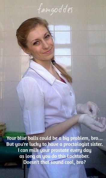 Sis Chastity Prostate Milking Locktober Scrolller