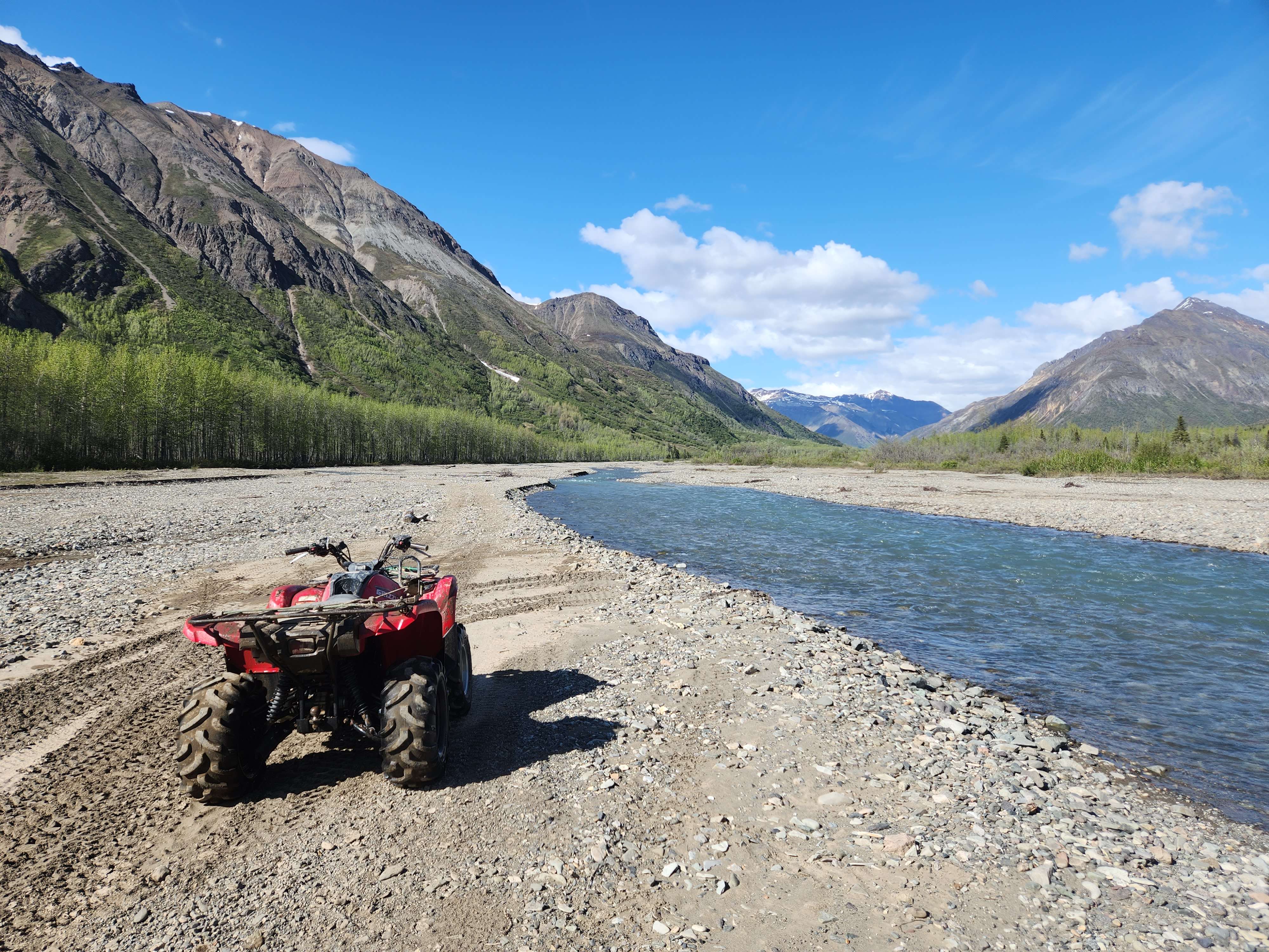 Took the Grizzly 700 out yesterday to play in the water | Scrolller