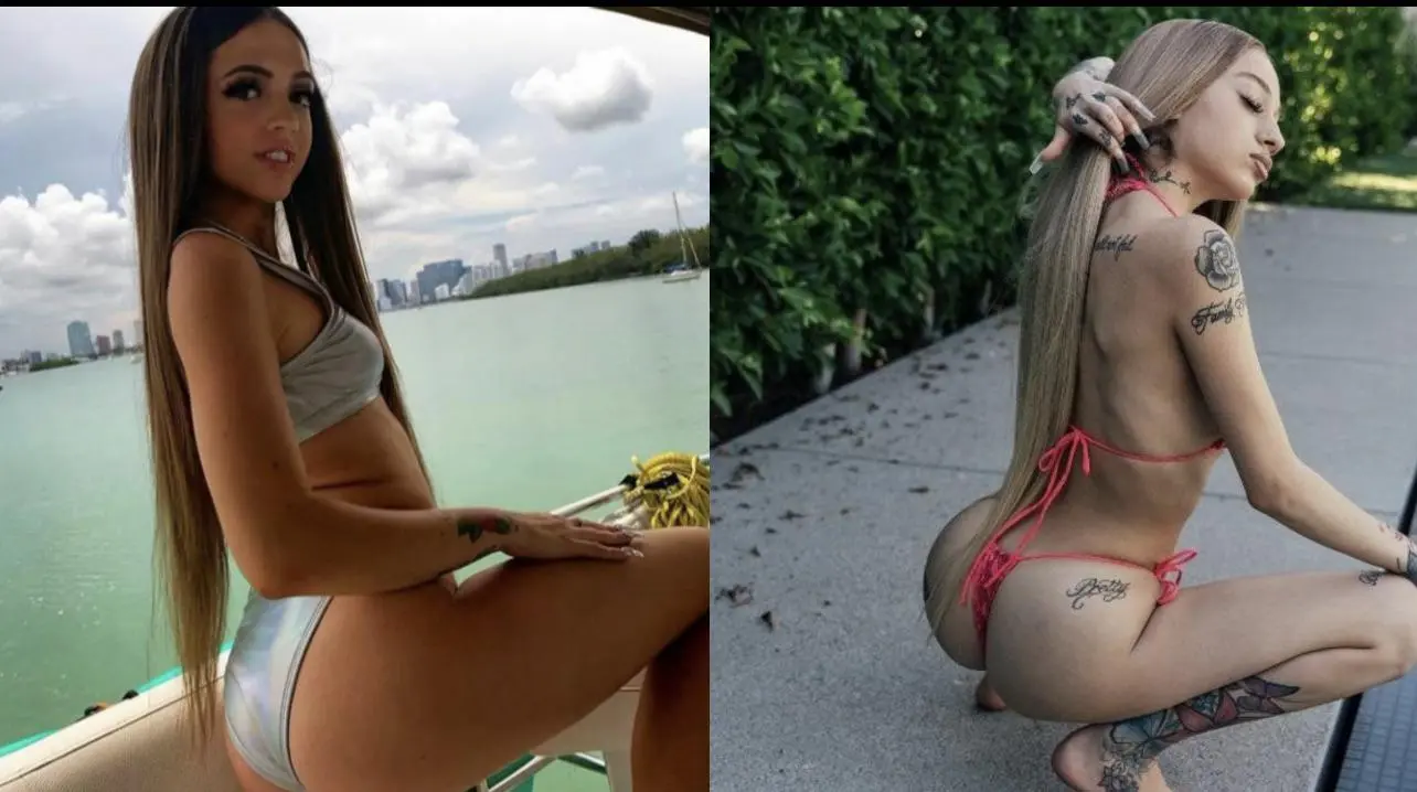 Vicky and Danielle. The ideal ghetto white girl threesome.
