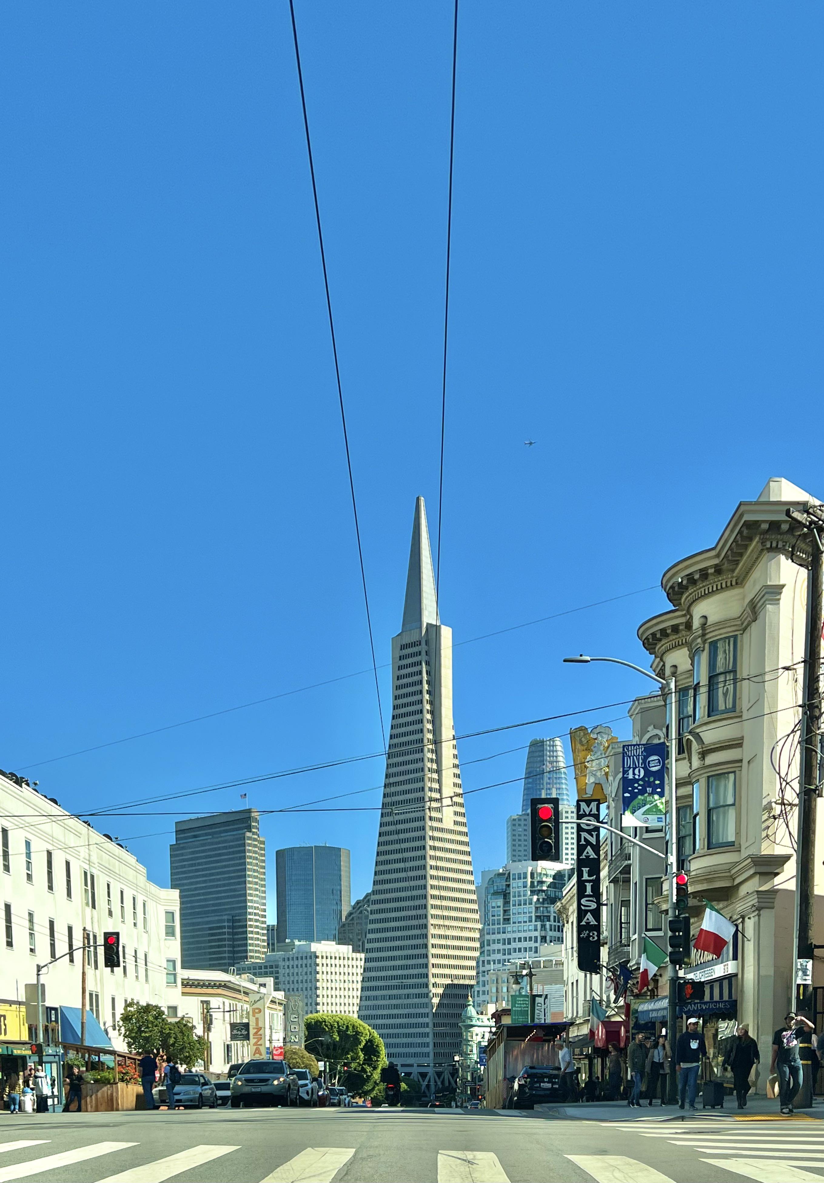 Panoramic views from San Francisco's Little Italy.