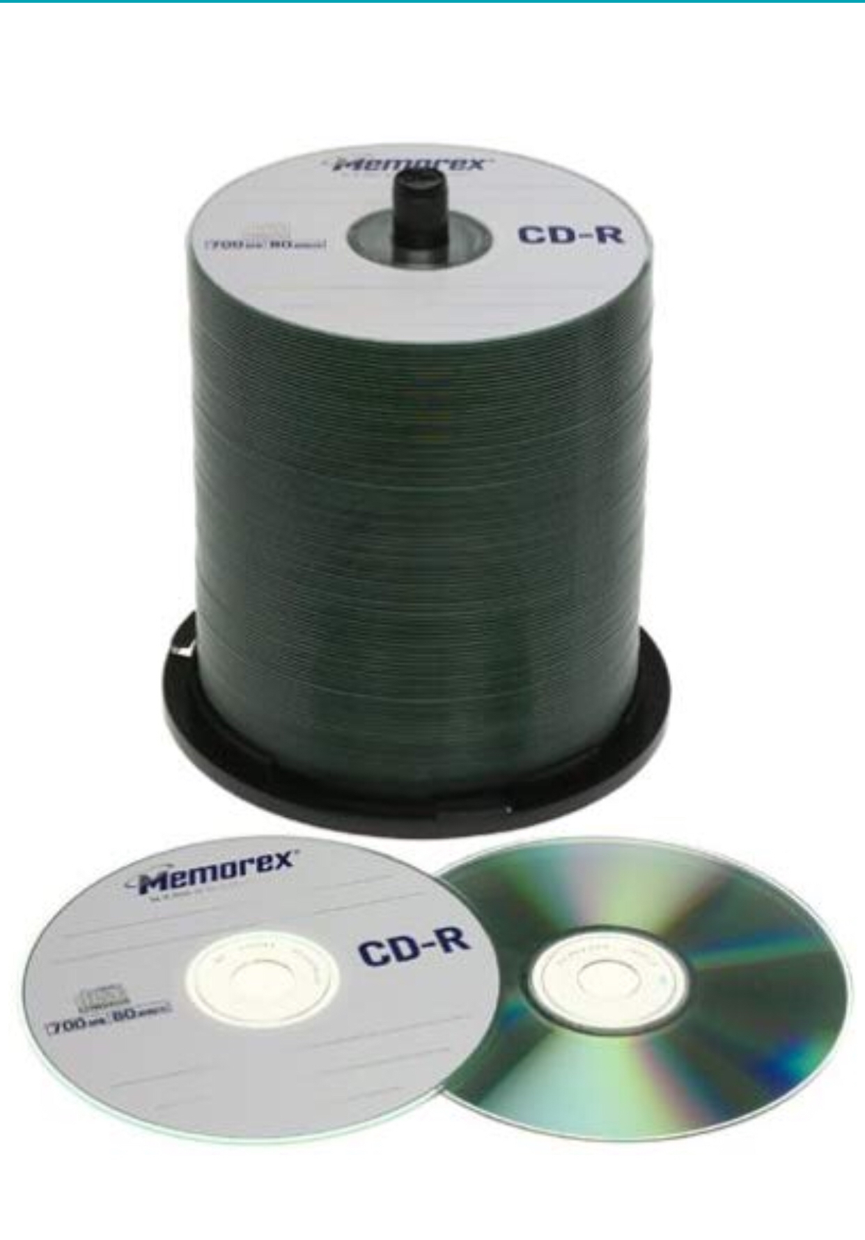 100 Pack of CD-Rs | Scrolller