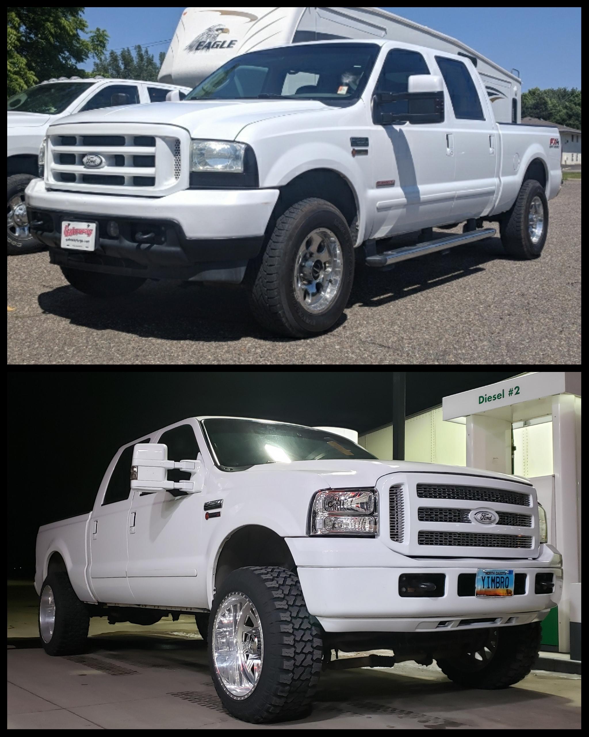 2004 Ford F250 6.0 Powerstroke. She's changed a little @frosty_6oh ...
