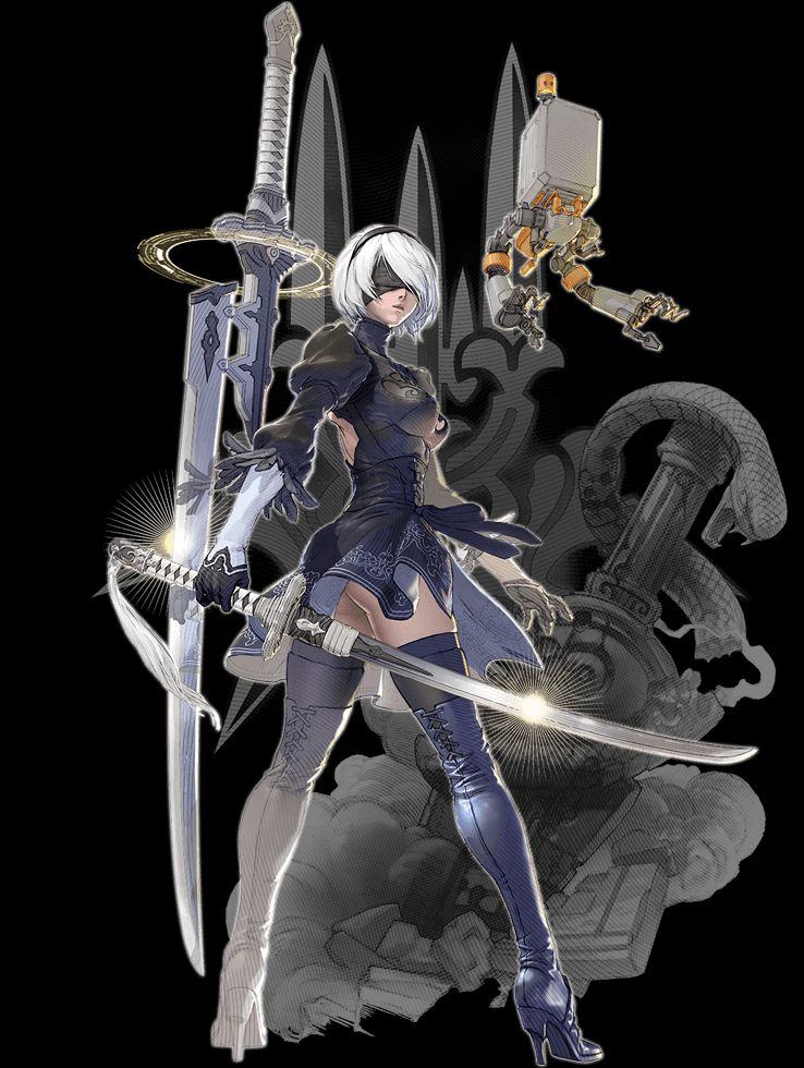 2B official art! | Scrolller