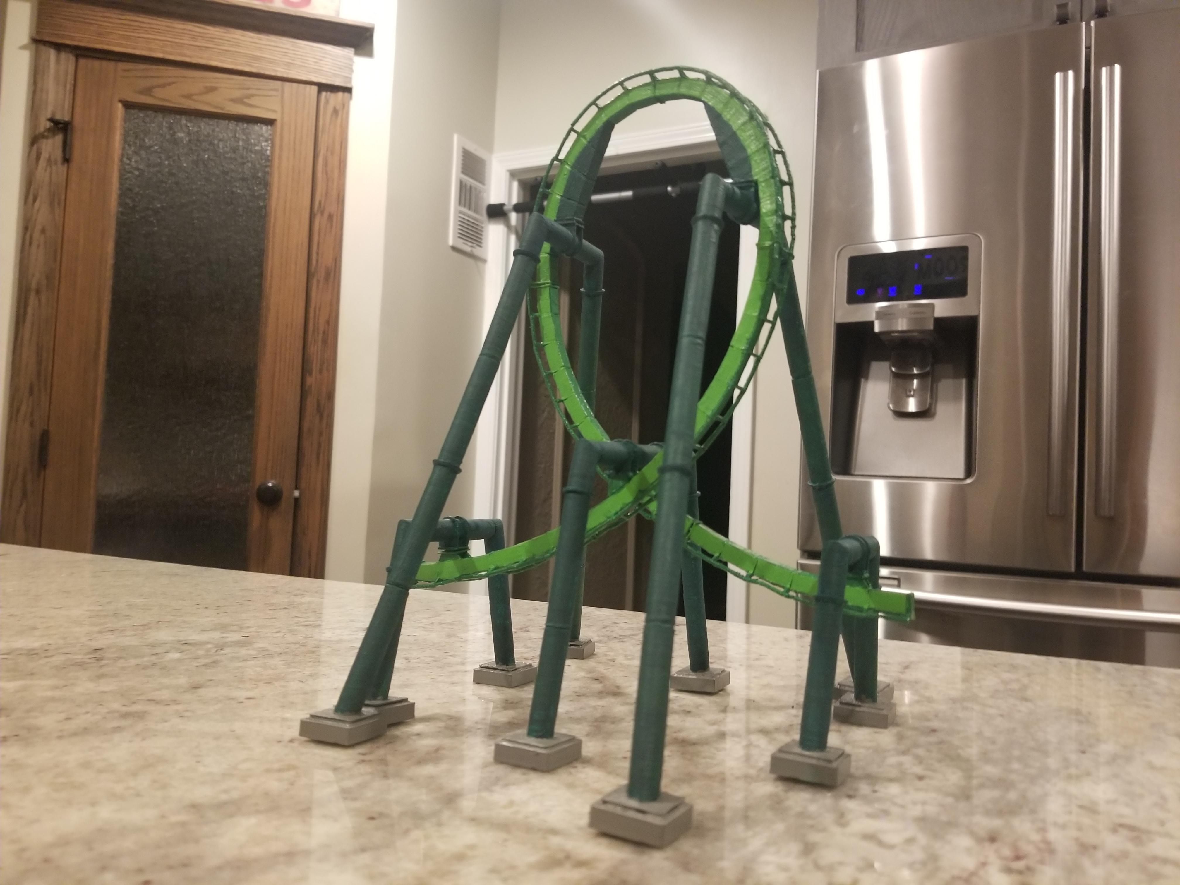 3D Printed Loop [Raptor, Cedar Point] | Scrolller