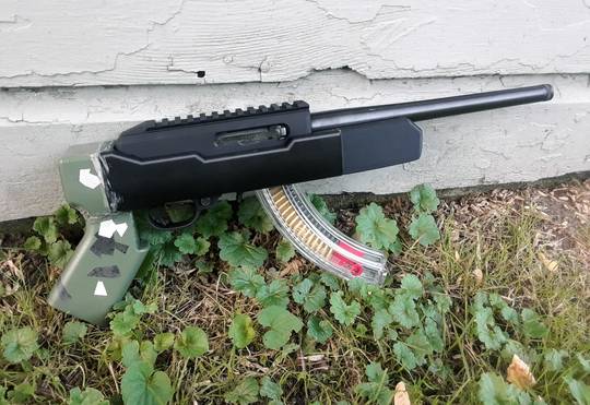 3d printed ruger 10/22 charger pistol | Scrolller