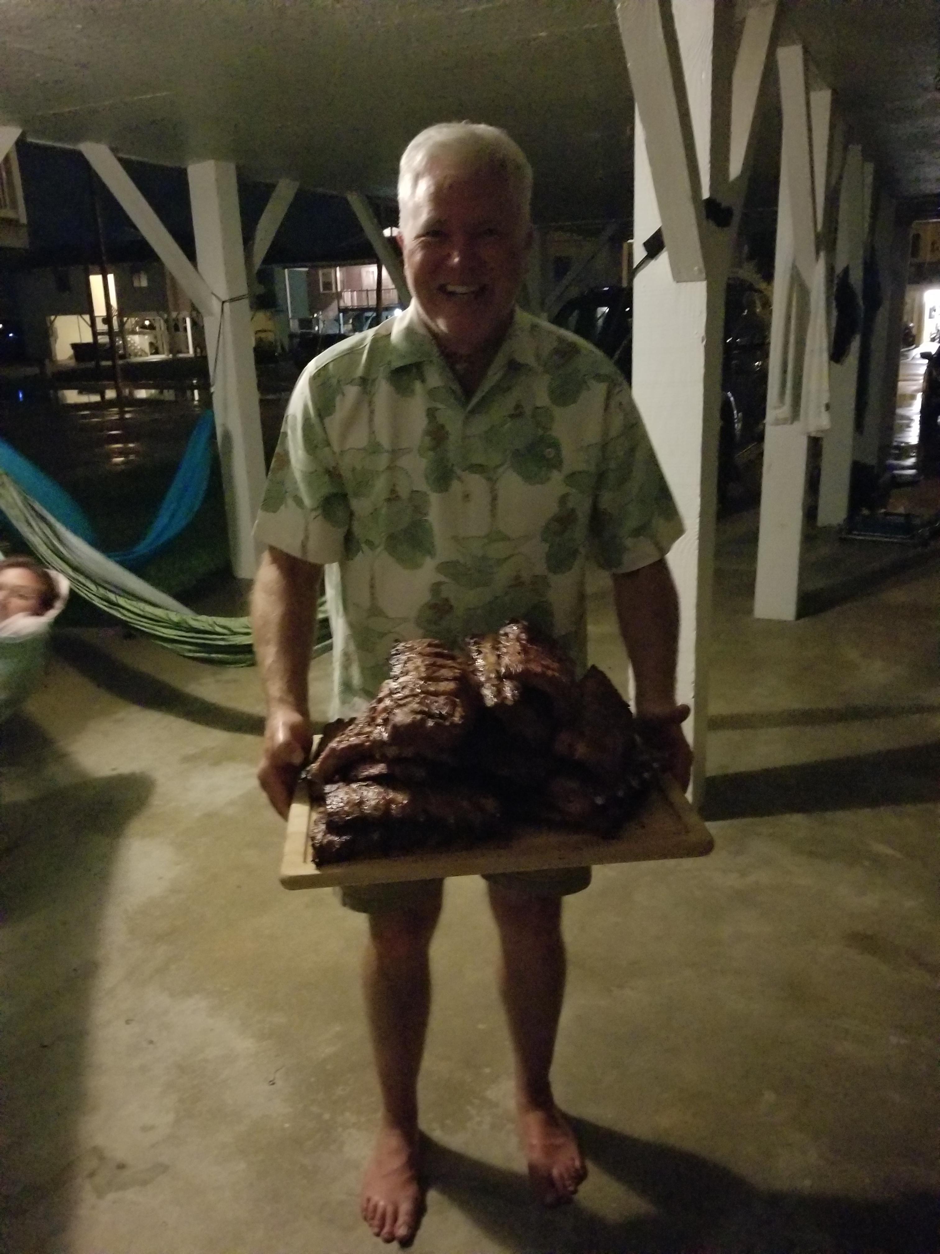 9 racks of ribs at the beach | Scrolller