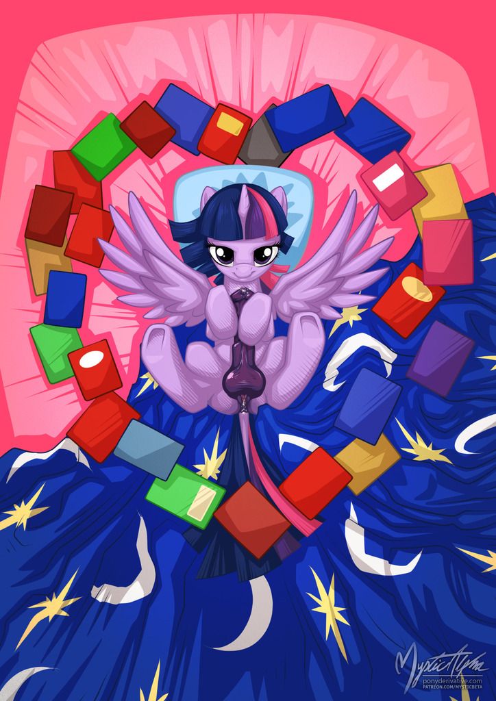 A gift from me to you. 664 Futa clop images arranged by pony!