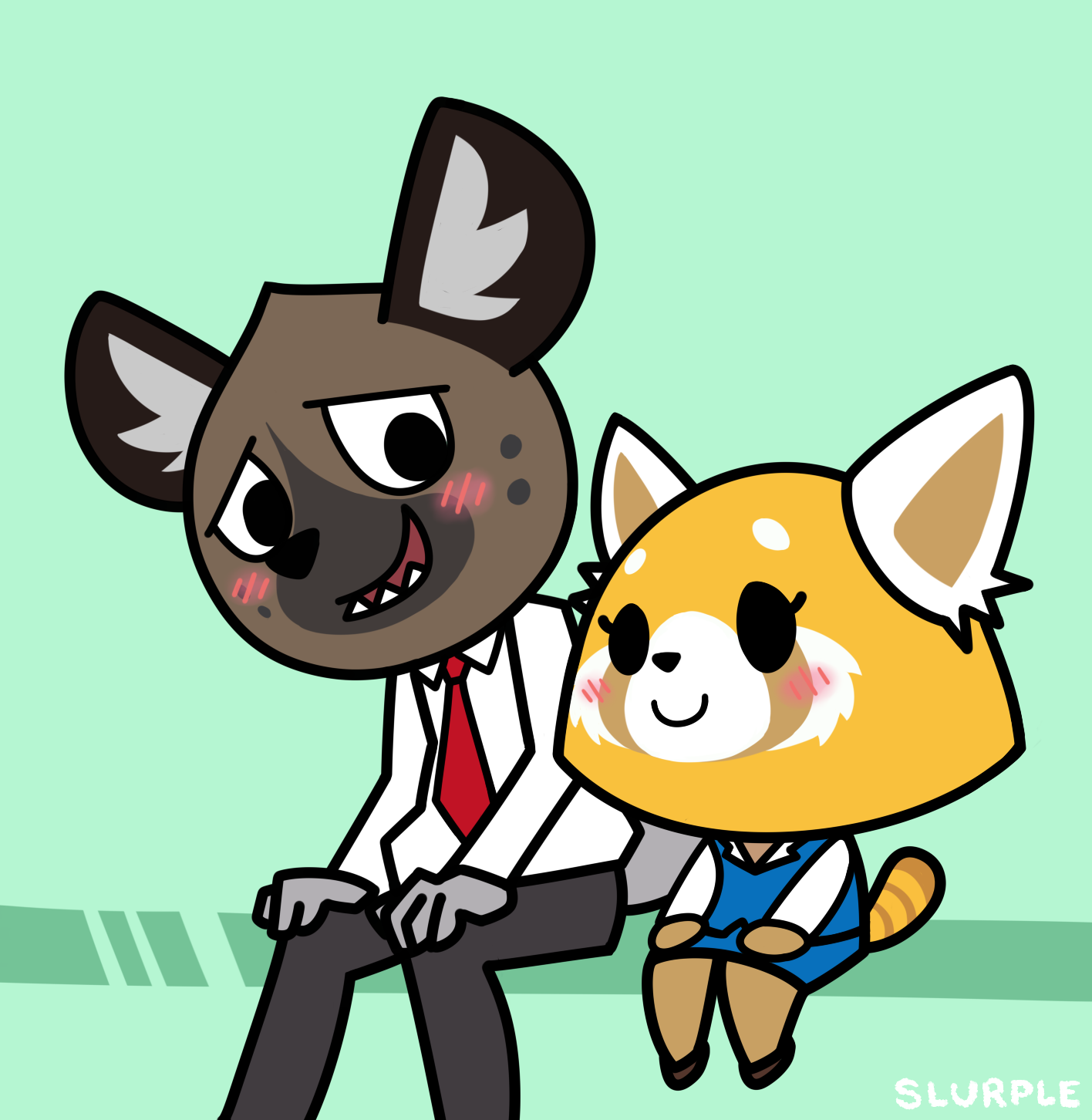 A Simple Retsuko and Haida Fanart | Scrolller