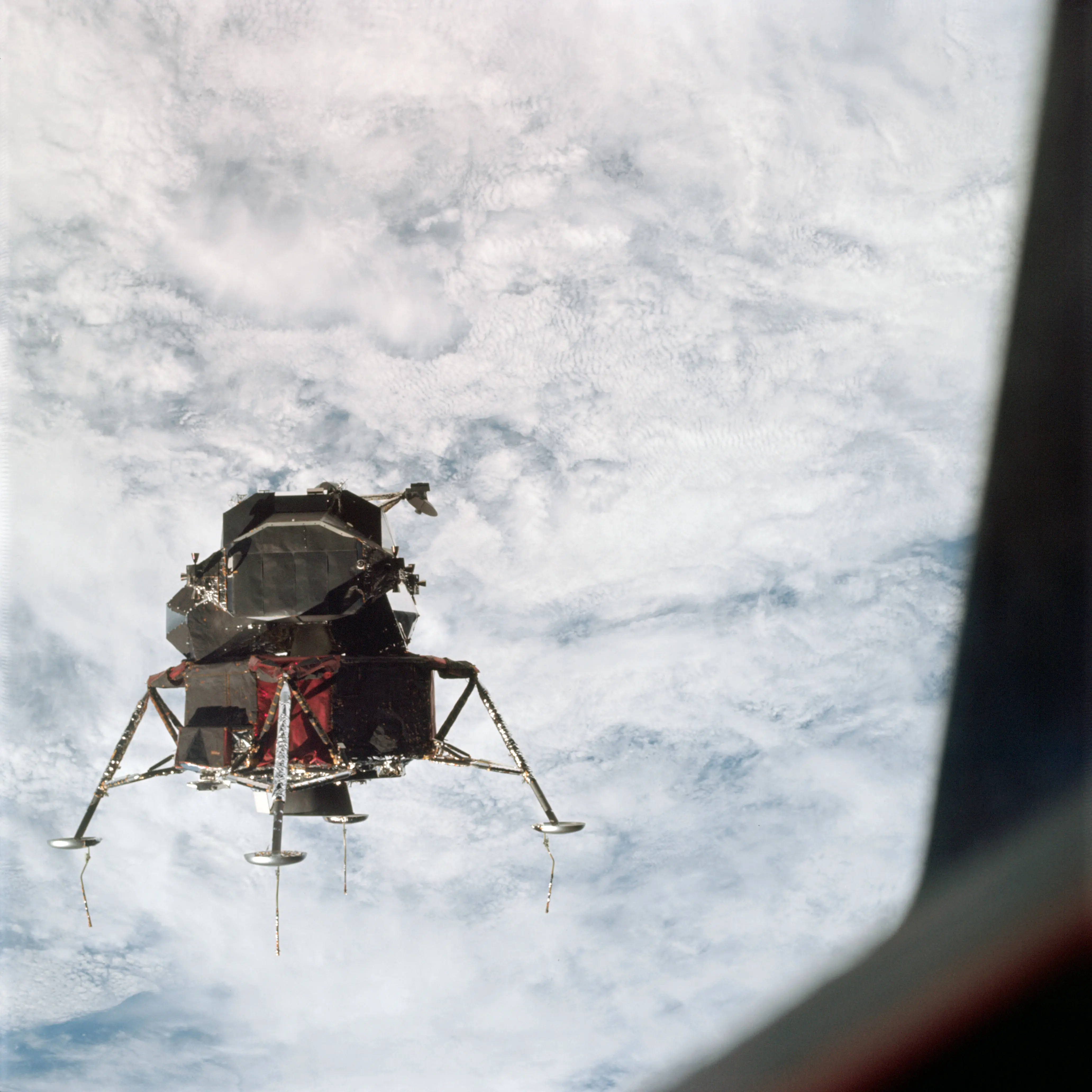Spider Lunar Module A view of the Apollo 9 Lunar Module (LM)