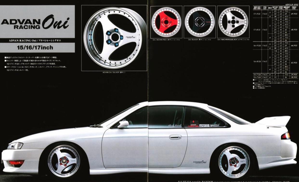 ADVAN Racing ONI Advert | Scrolller