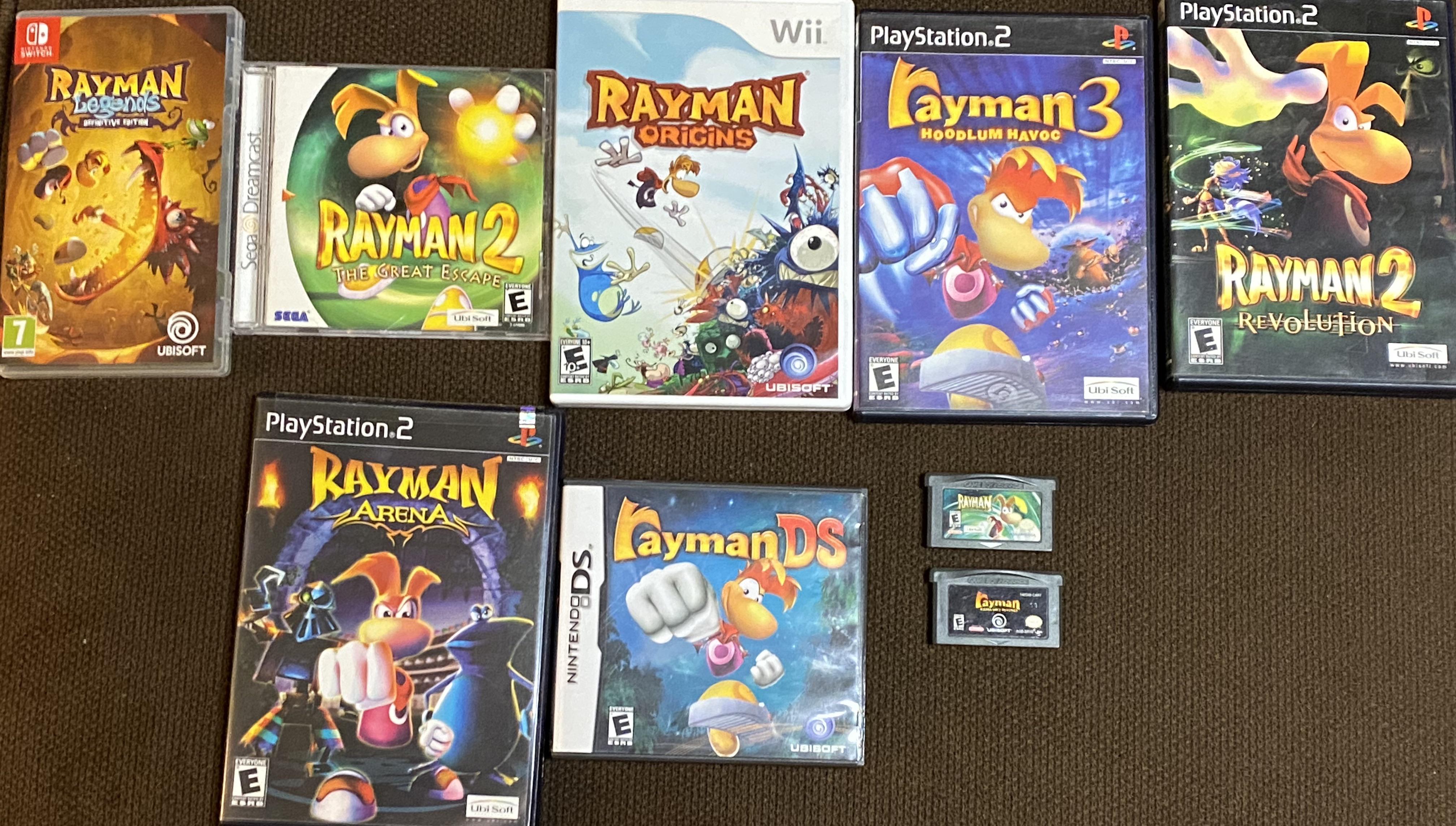 After my most recentgrabs, here are all of the Rayman games in my ever ...