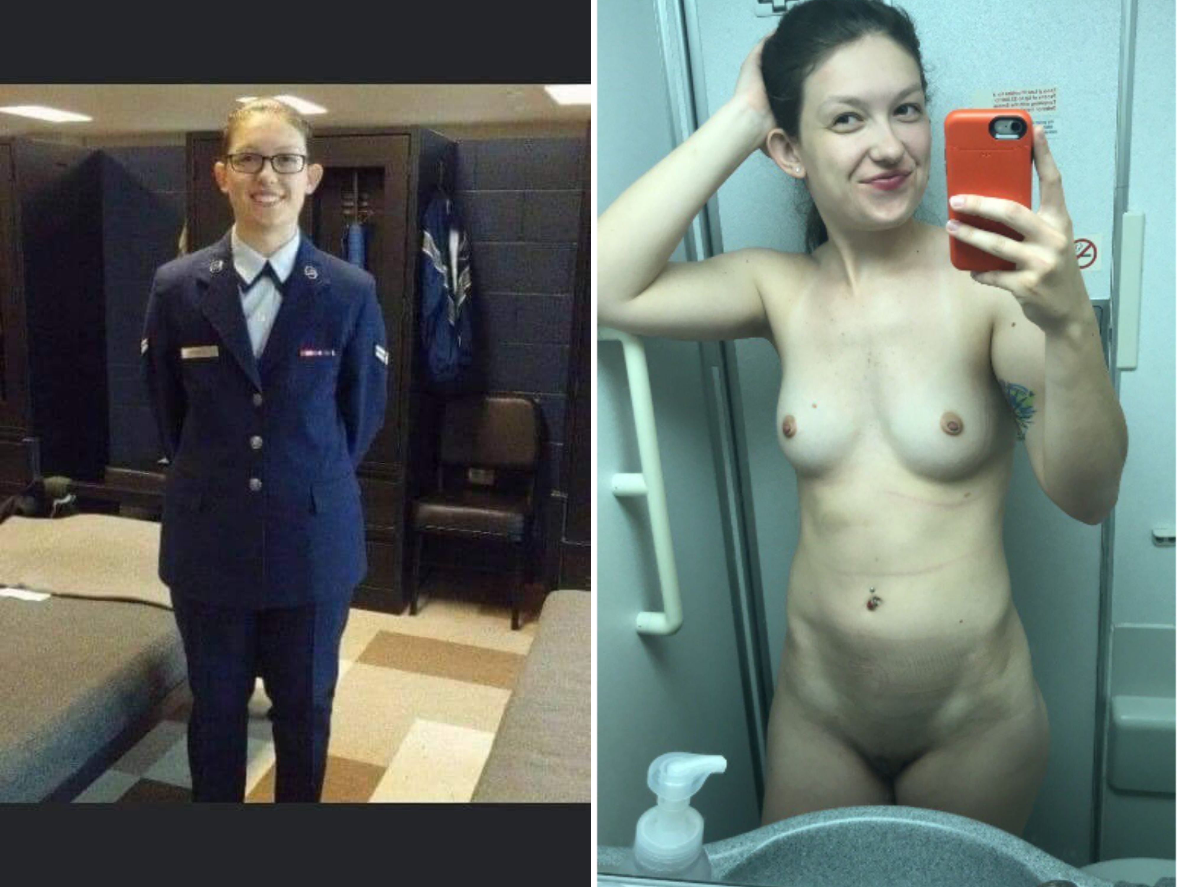 Slideshow airforce woman sextape.