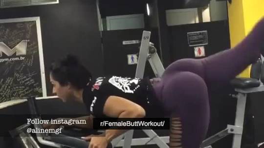 Aline Machado from TOP 10 FITNESS MODELS SHOW BEST EXERCISES FOR YOUR ...