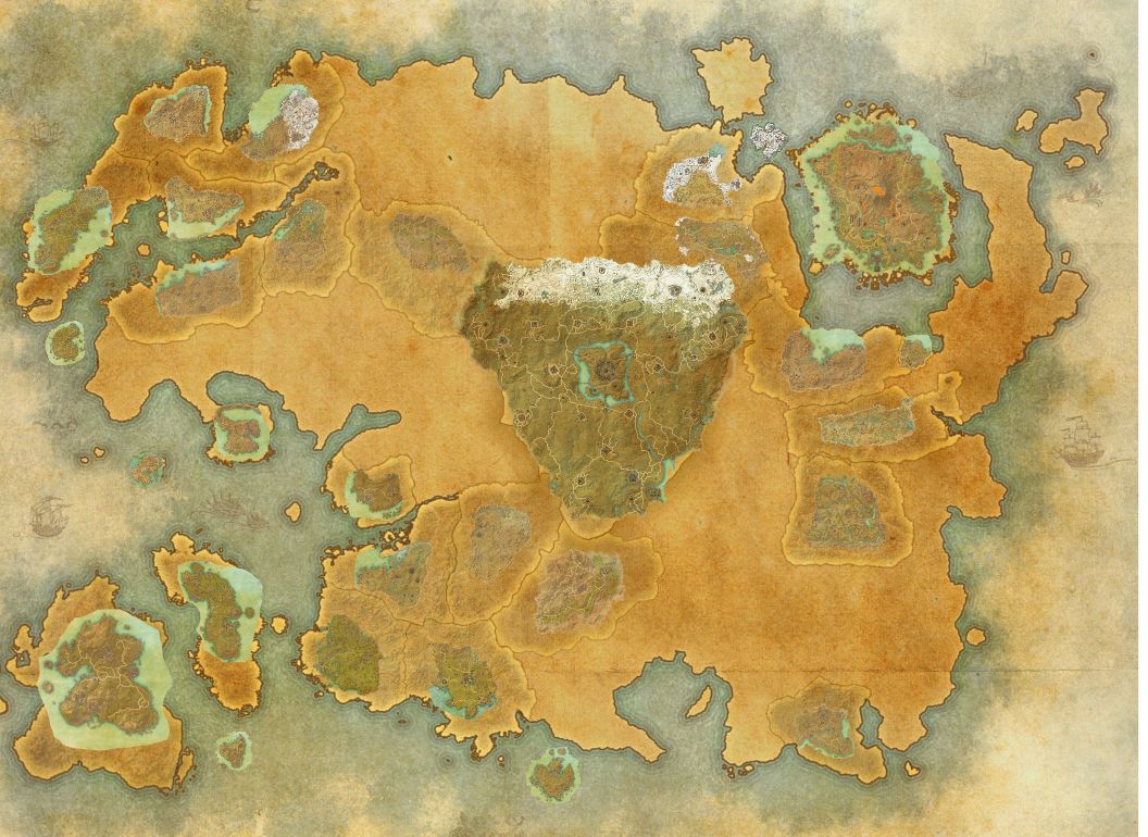 All ESO Zone Maps Scaled Properly | Scrolller