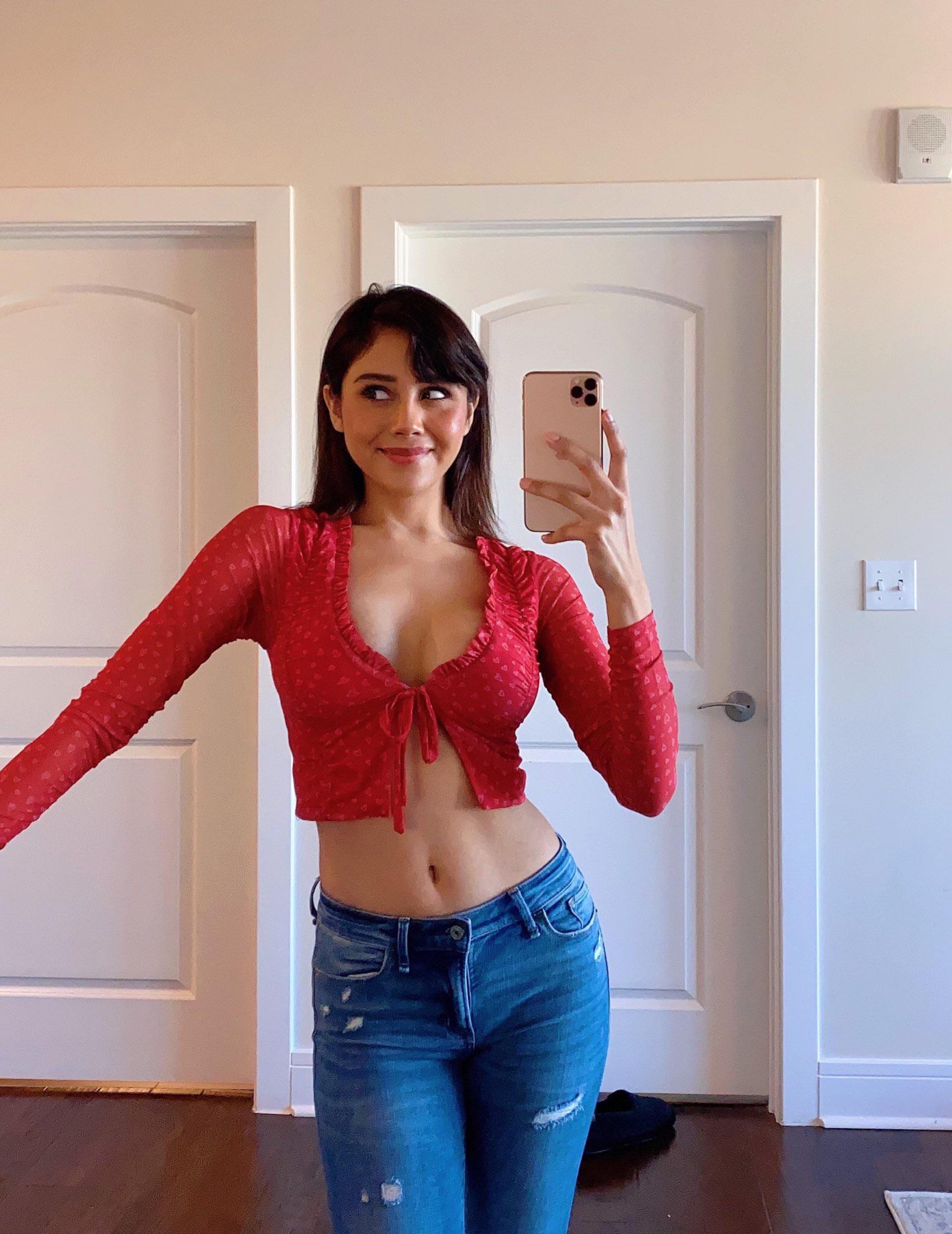 She’s fond of showing off her tummy