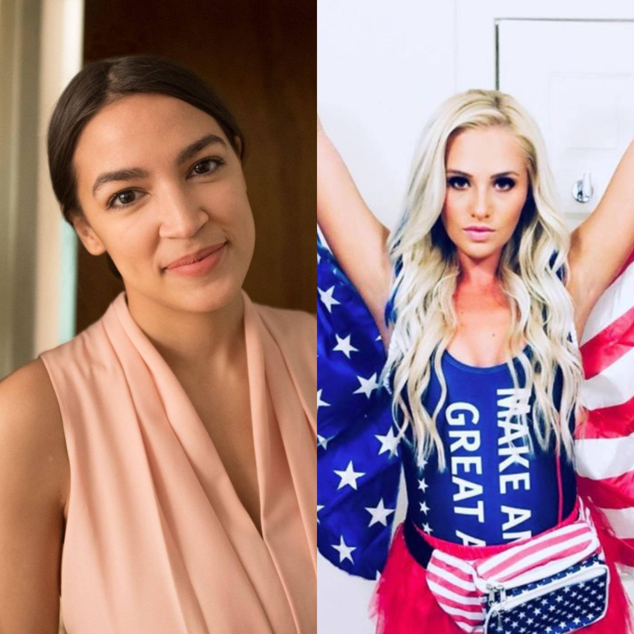 AOC & Tomi Lahren - One for BJ, one for anal. Who and why? | Scrolller