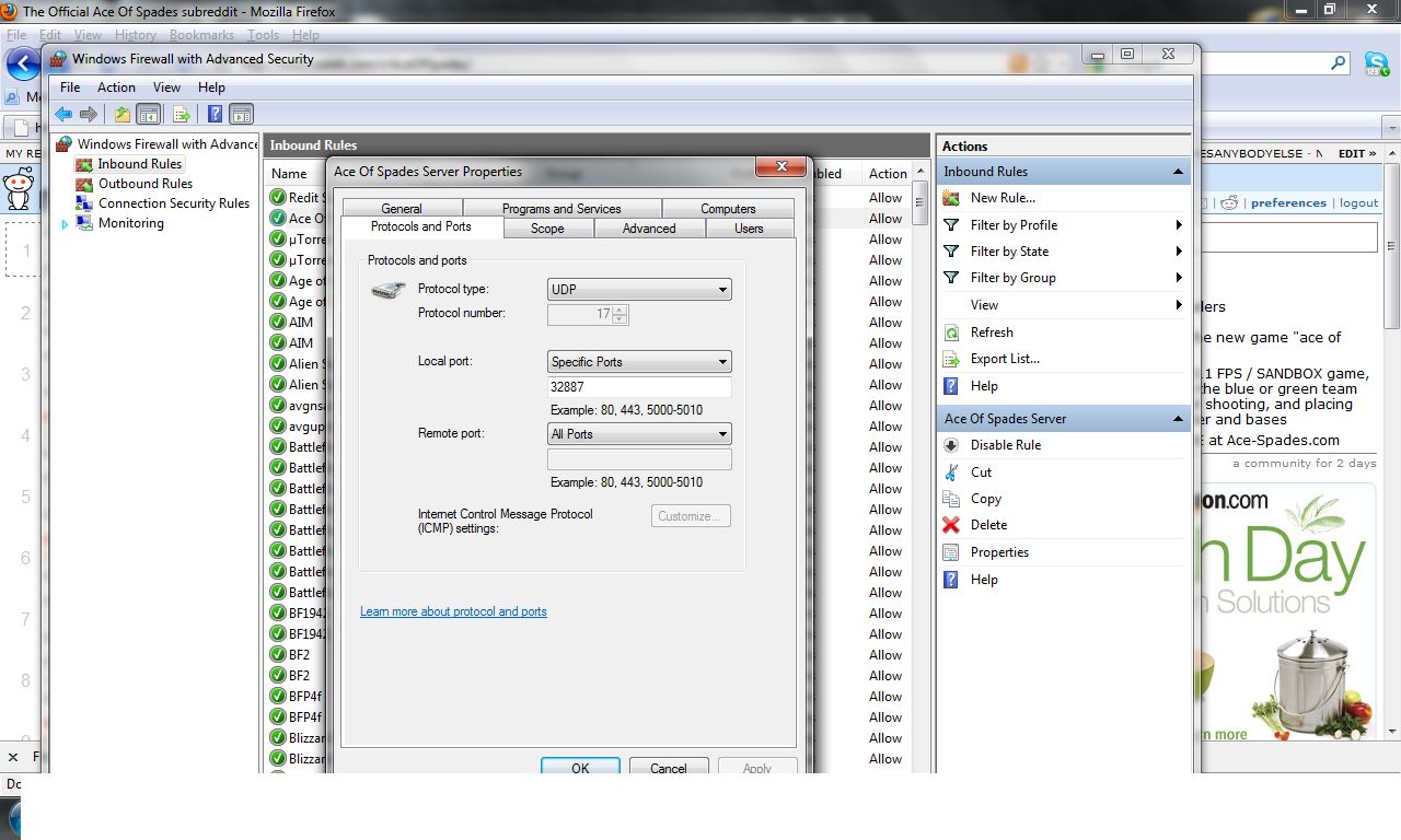 Apparently my 32887 Port is closed but.... | Scrolller