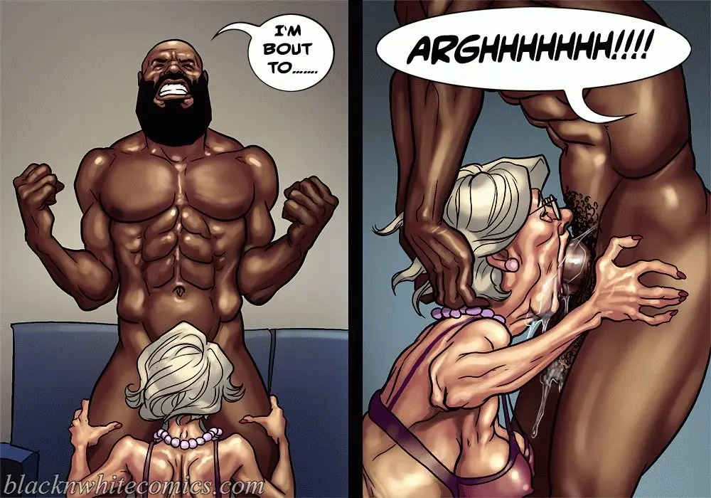BBC muscular model Russell in an art class with a teacher and white students by Yair
