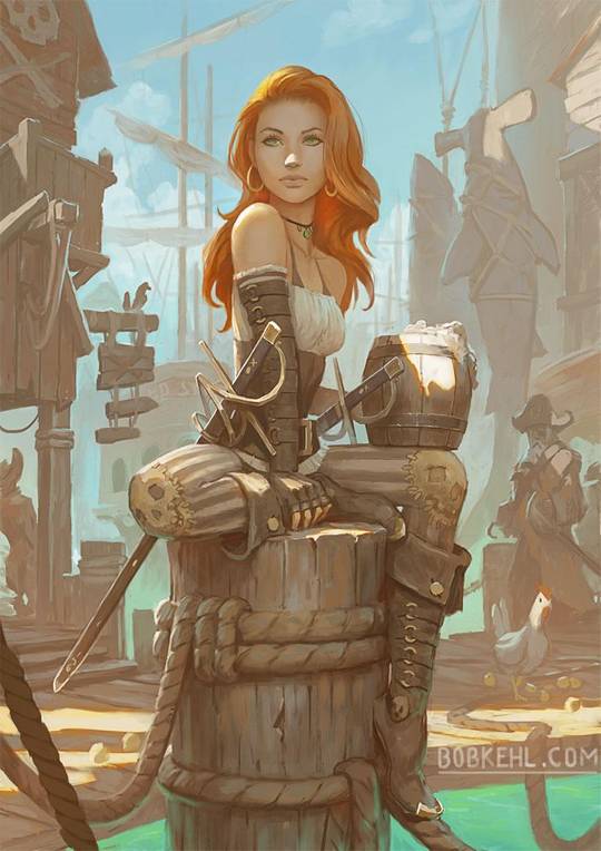 [ART] Scarlet Rogue by Bob Kehl