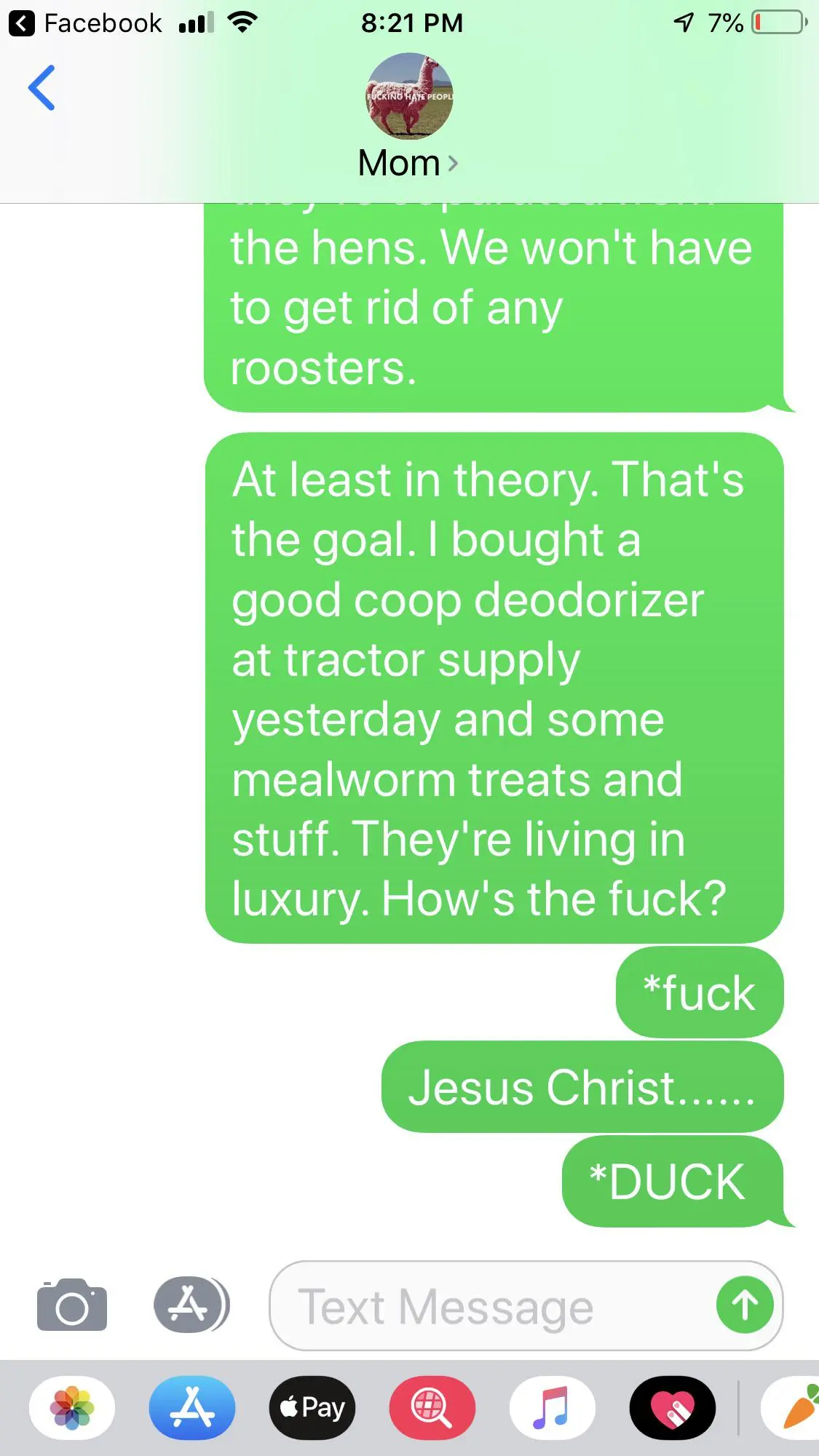 Asked my mom a very personal question on accident....NSFW