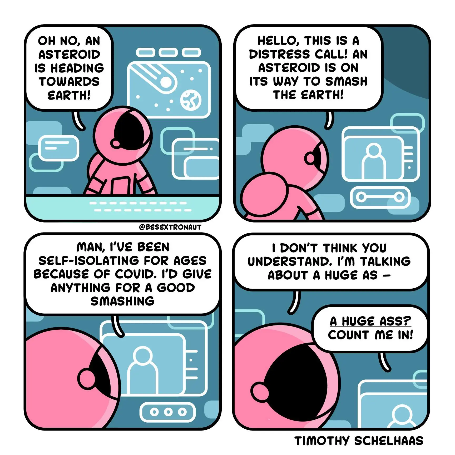 Asteroid [OC] | Scrolller
