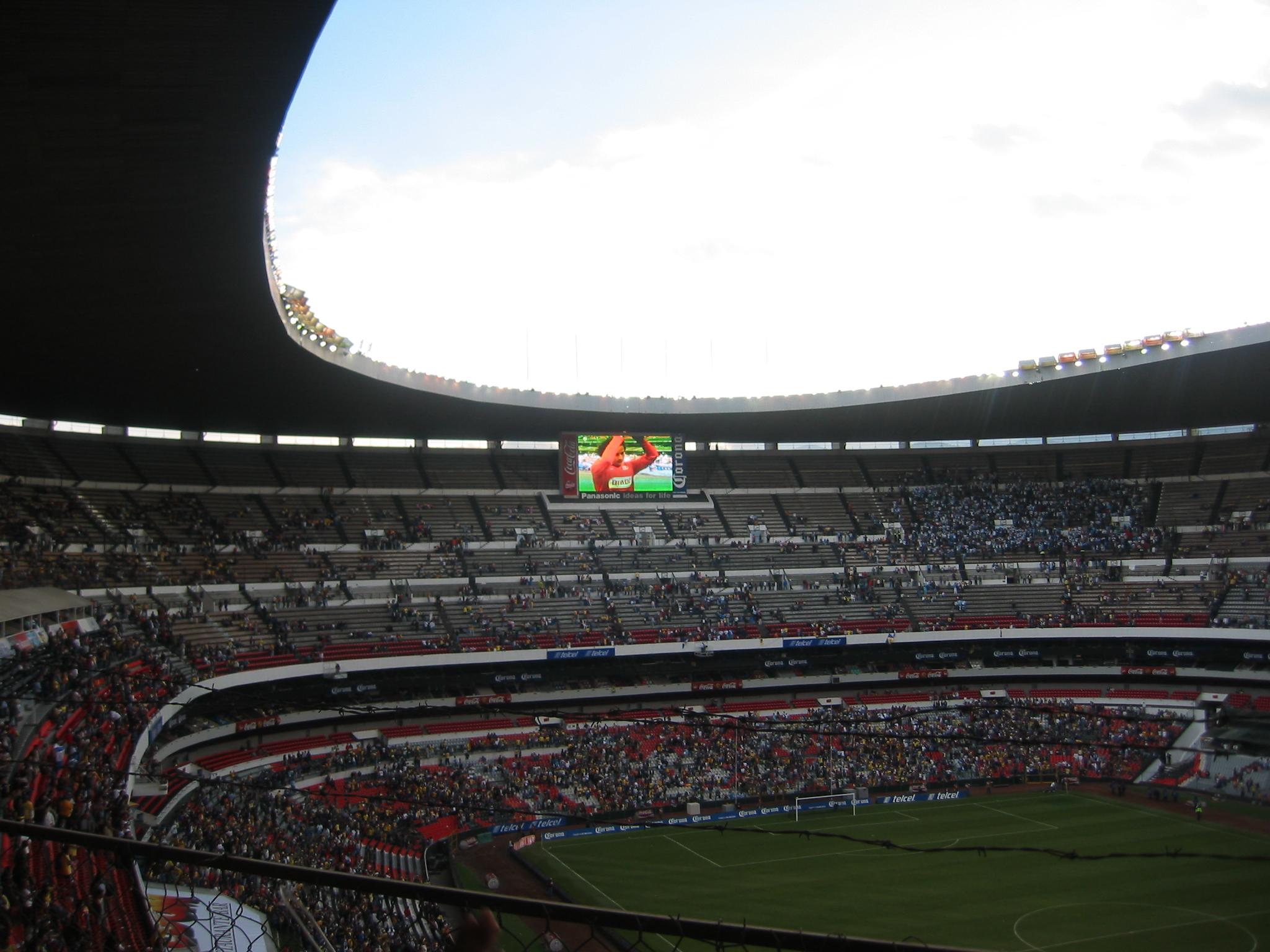 Azteca Stadium, Mexico City official capacity of 87,523 | Scrolller